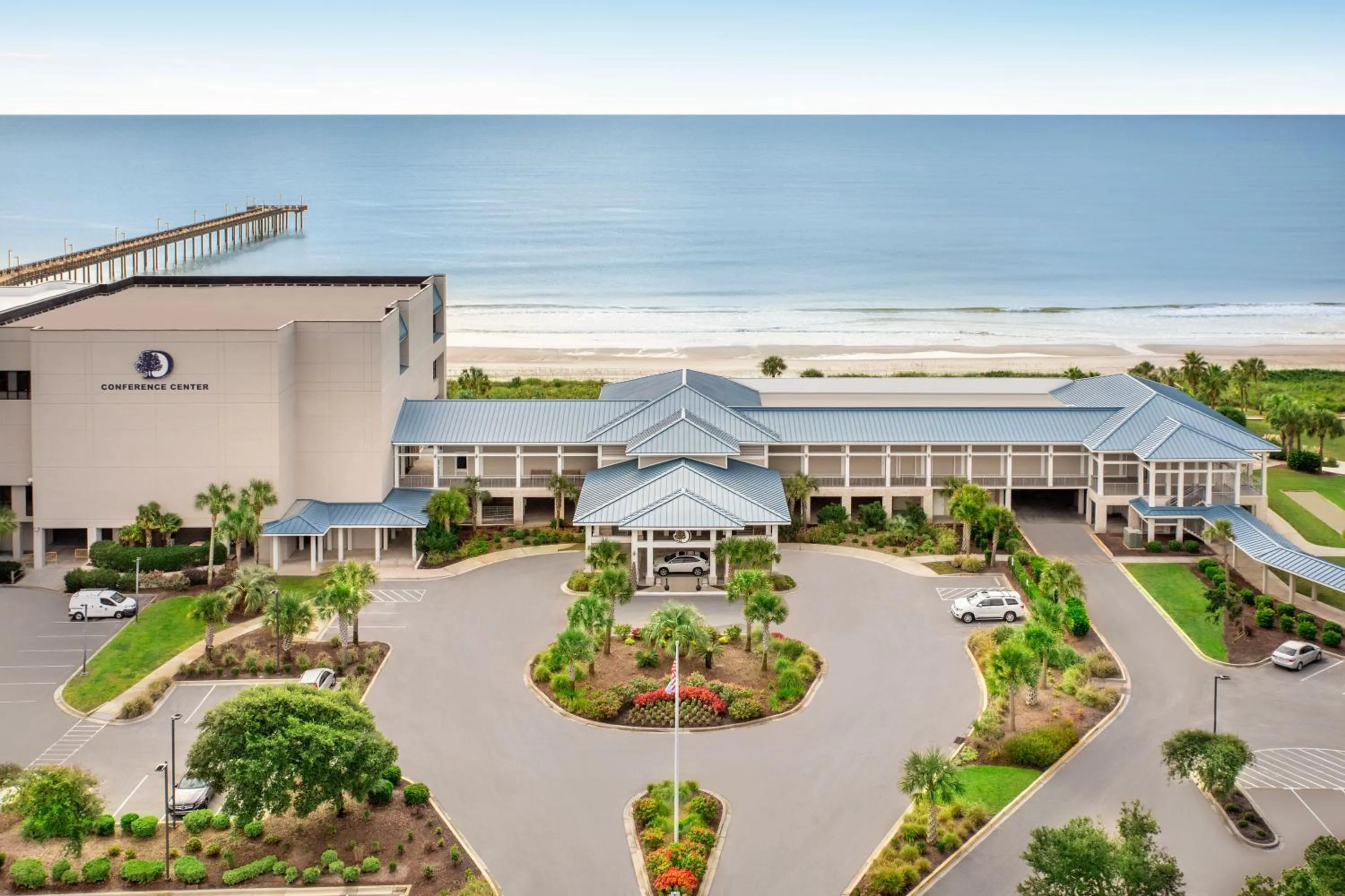 Property building in DoubleTree Resort by Hilton Myrtle Beach Oceanfront
