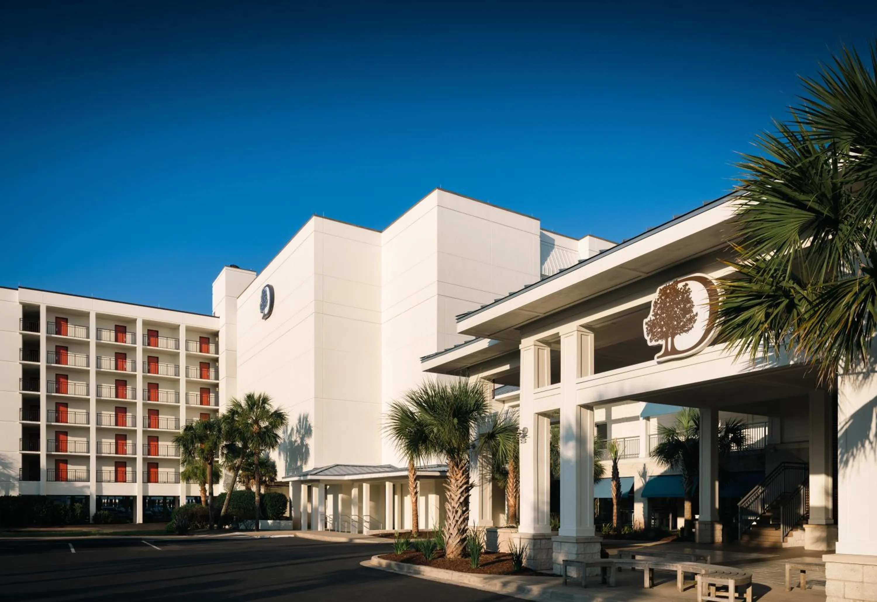 Property building in DoubleTree Resort by Hilton Myrtle Beach Oceanfront