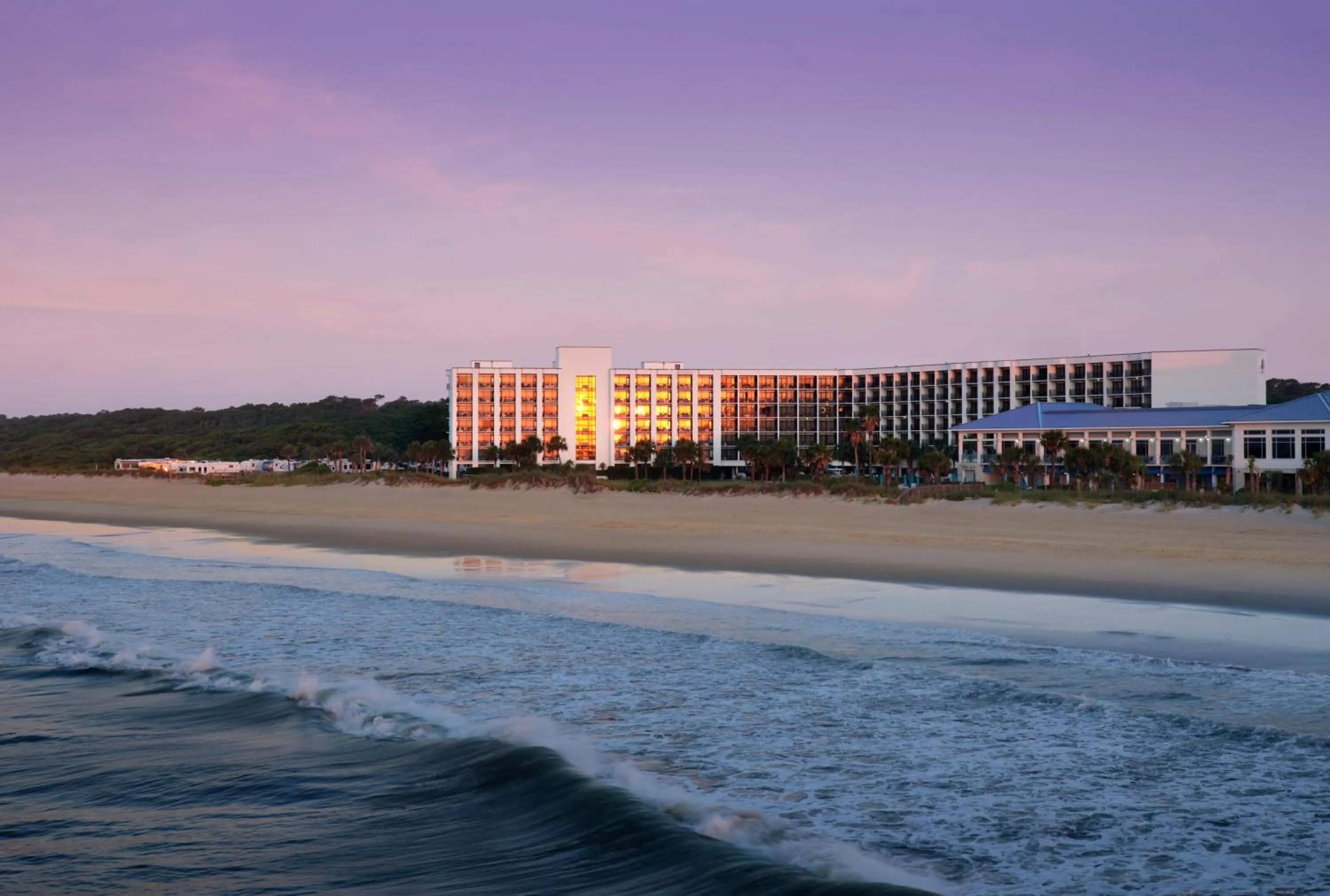 Property building in DoubleTree Resort by Hilton Myrtle Beach Oceanfront