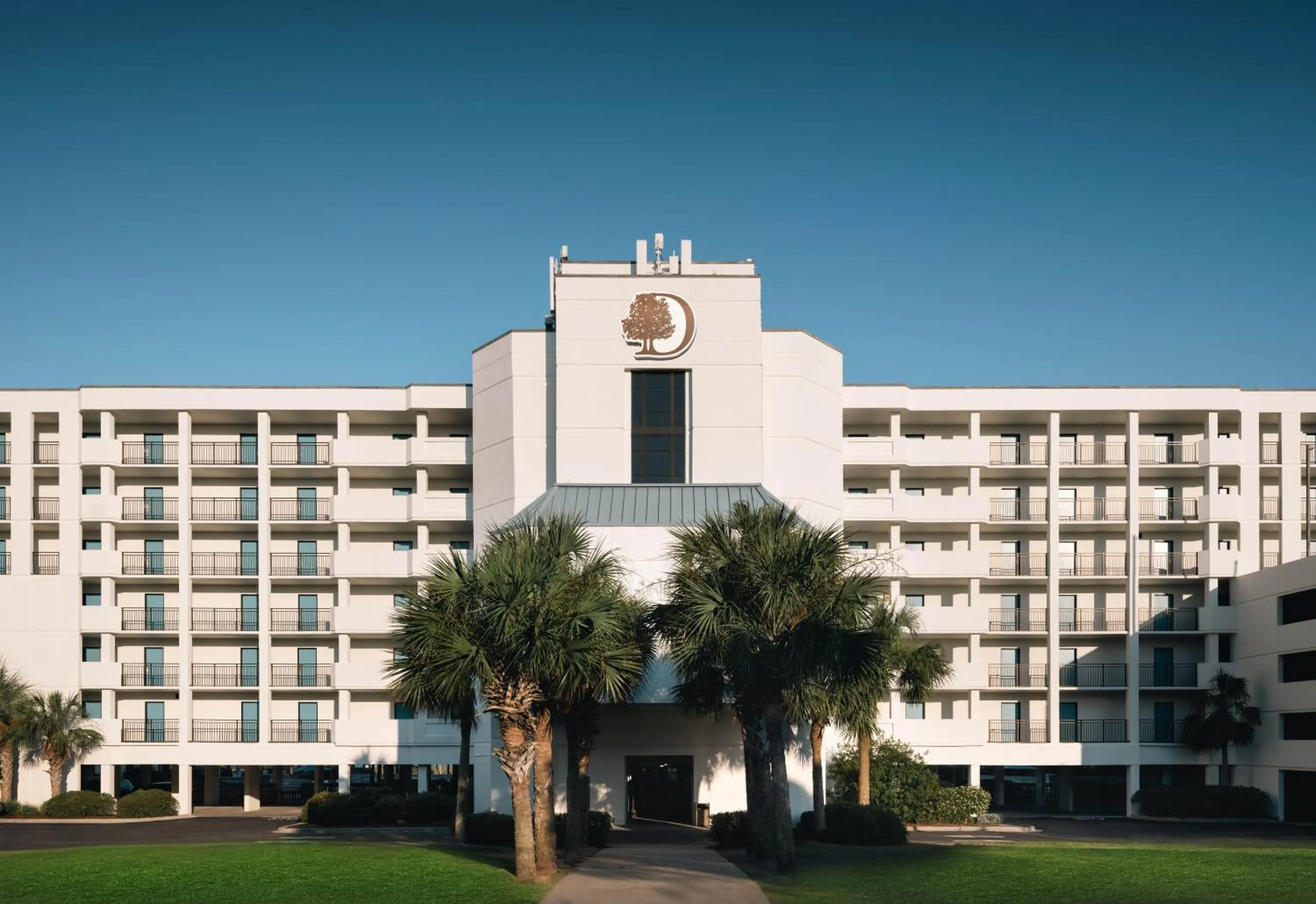 Property building in DoubleTree Resort by Hilton Myrtle Beach Oceanfront