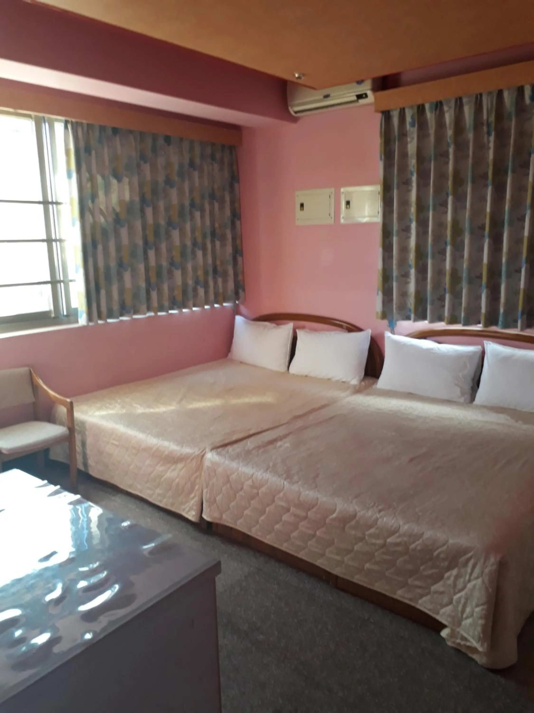 Bed in Sun Moon Flower Homestay