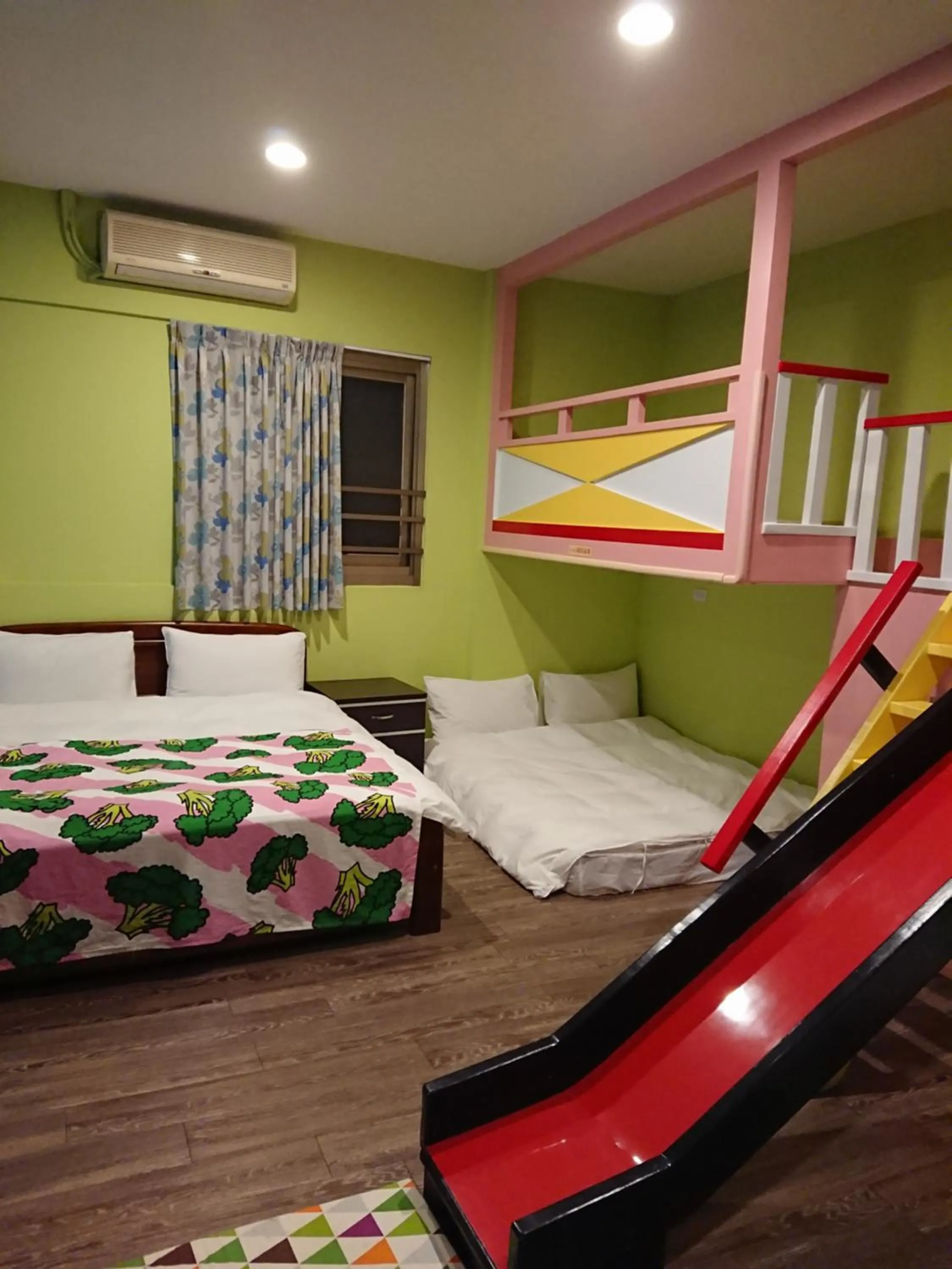 Bed in Sun Moon Flower Homestay