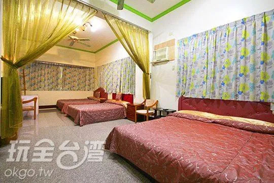 Bed in Sun Moon Flower Homestay