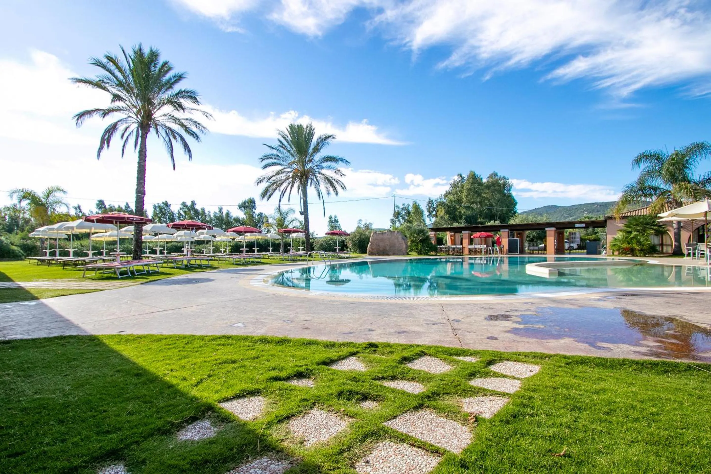 Swimming pool in Alma Resort