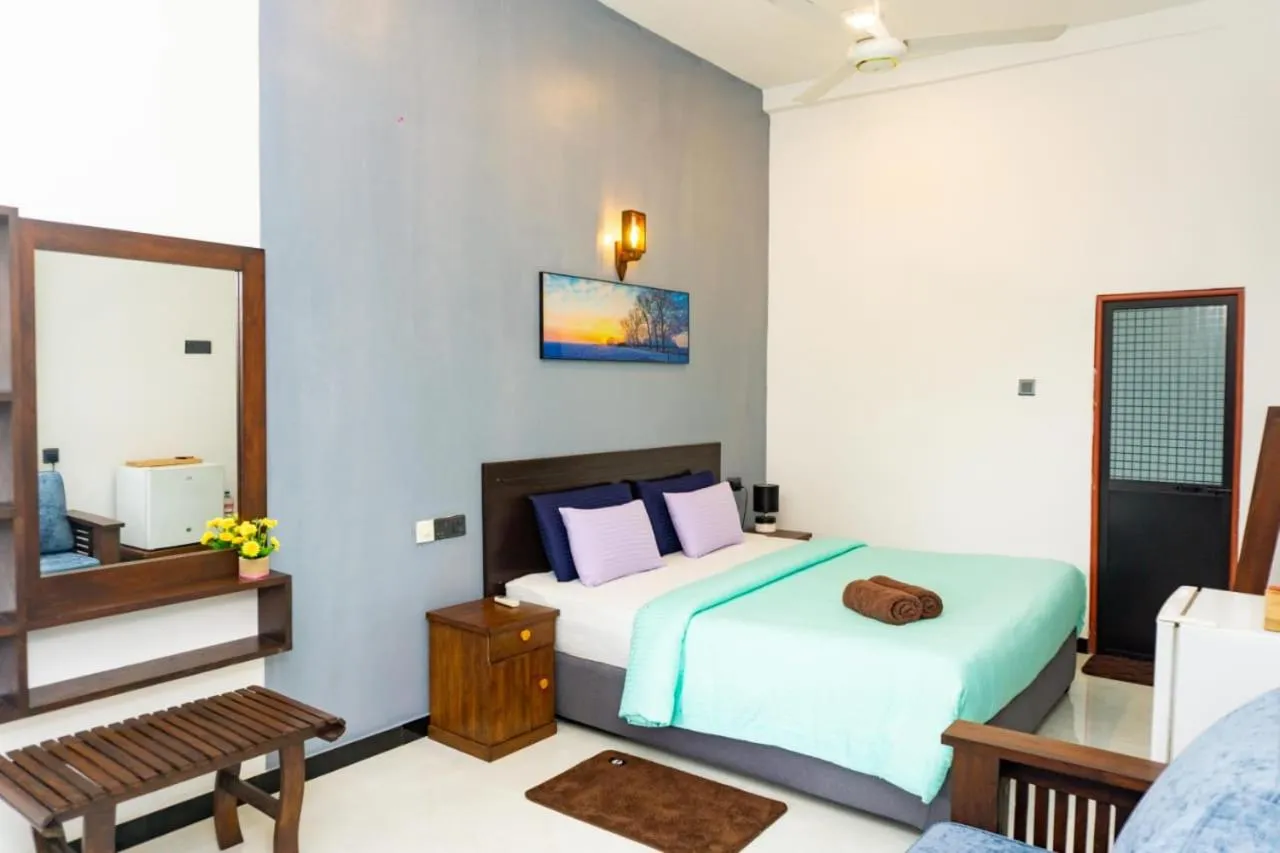 Bed in Surf Lavender