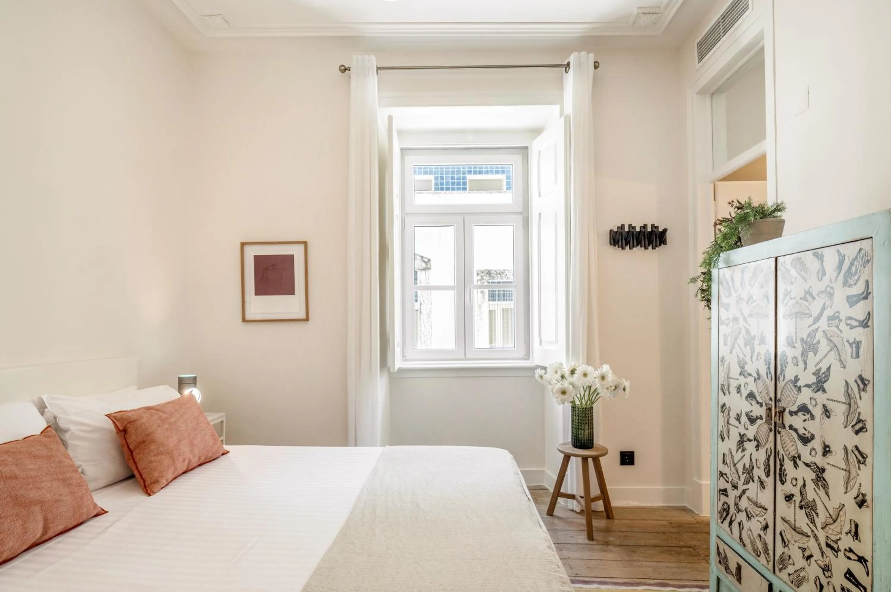 Bedroom, Bed in Casa das Janelas com Vista