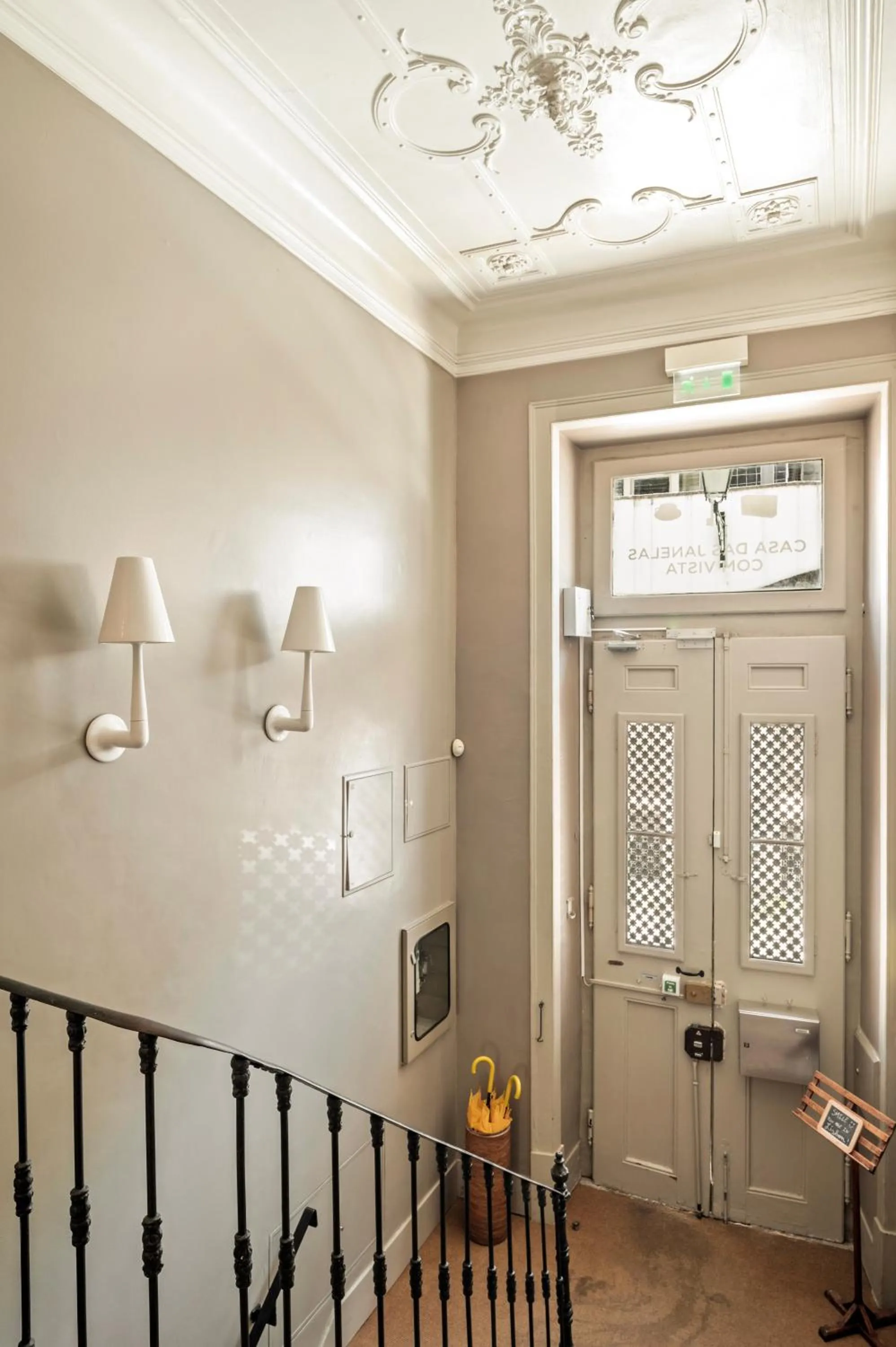 Decorative detail in Casa das Janelas com Vista