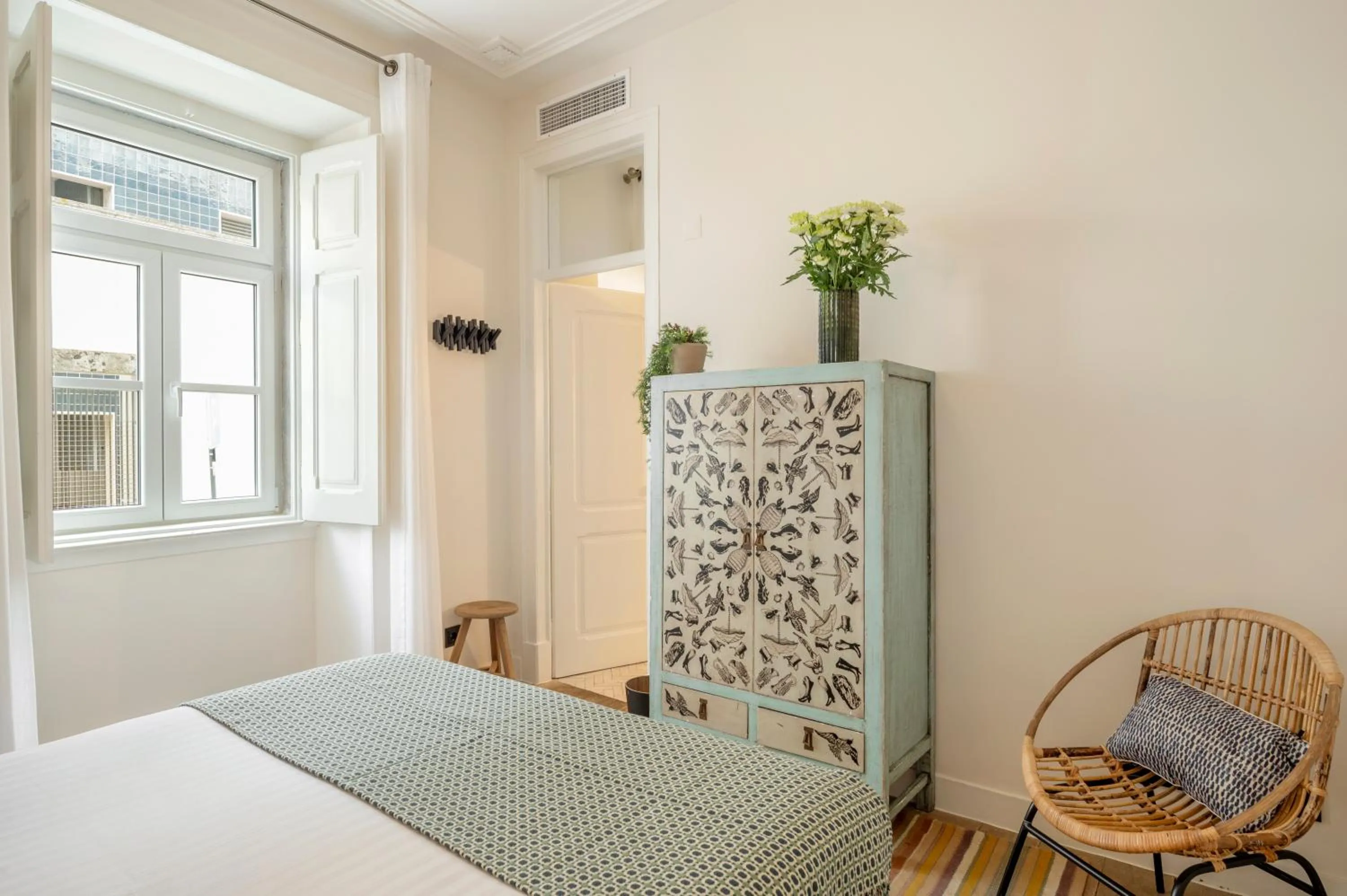 Bedroom, Bed in Casa das Janelas com Vista