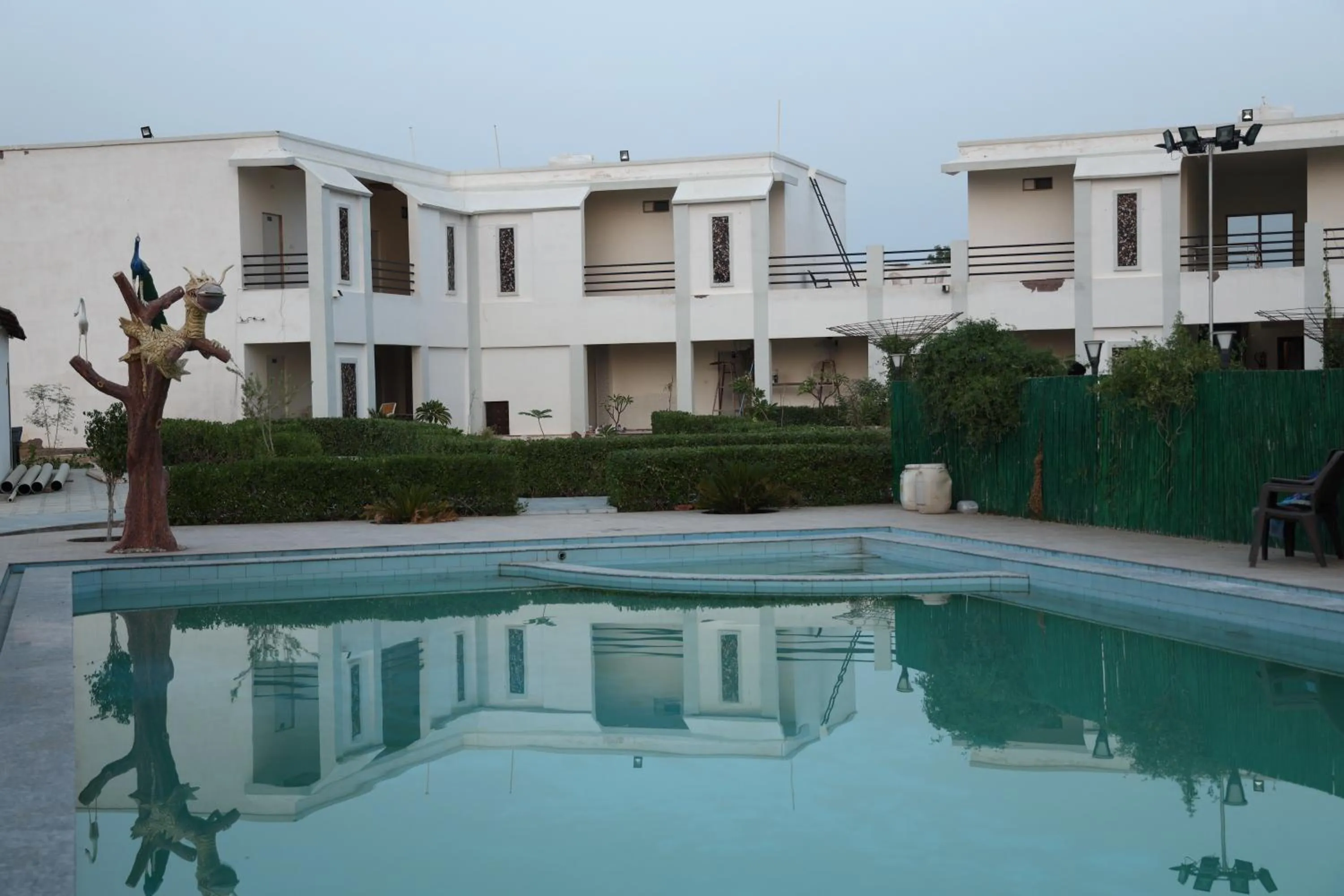 Swimming pool in Thar Exotica Hotel & Resorts In Bikaner