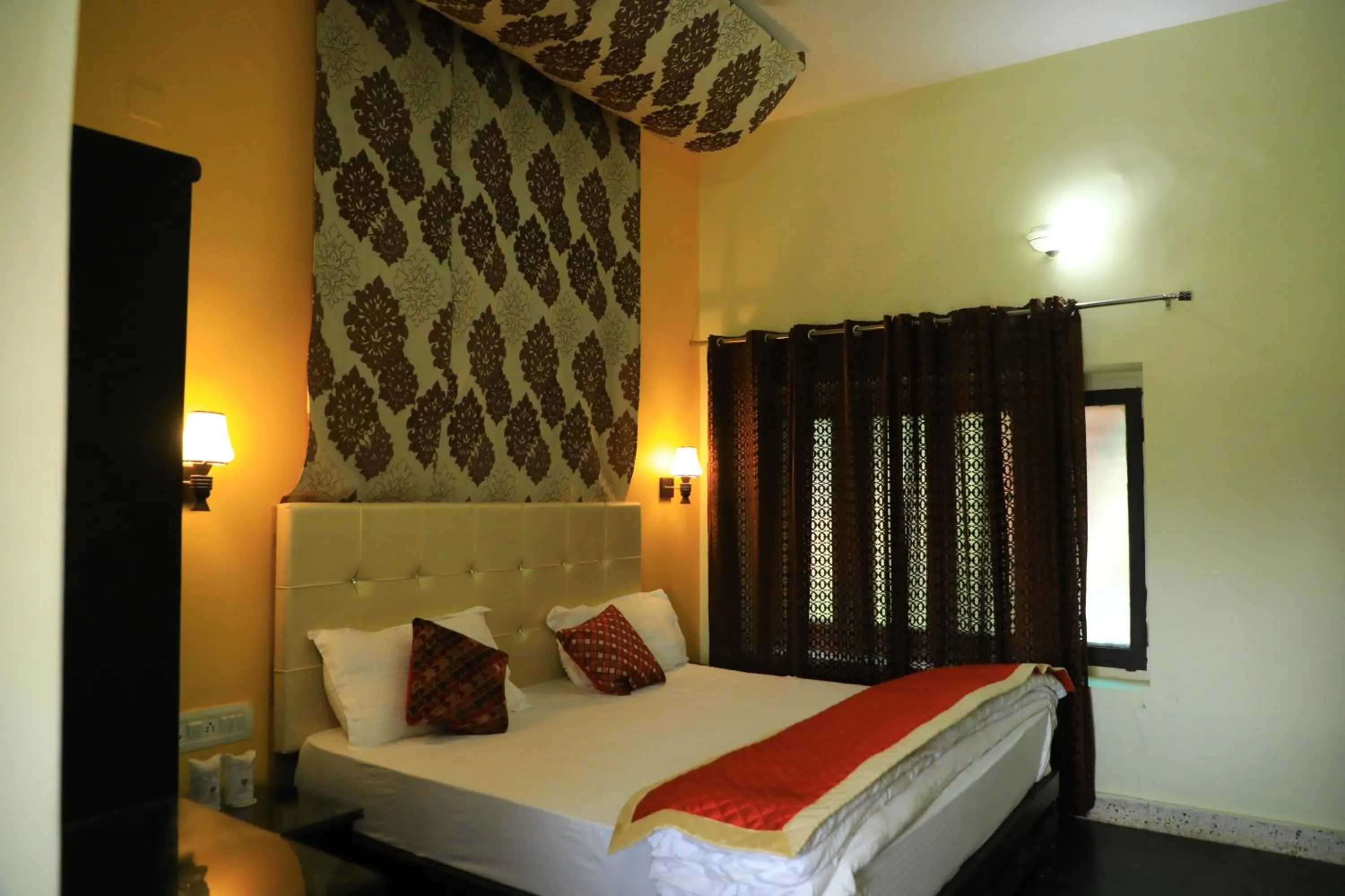 Bed in Thar Exotica Hotel & Resorts In Bikaner