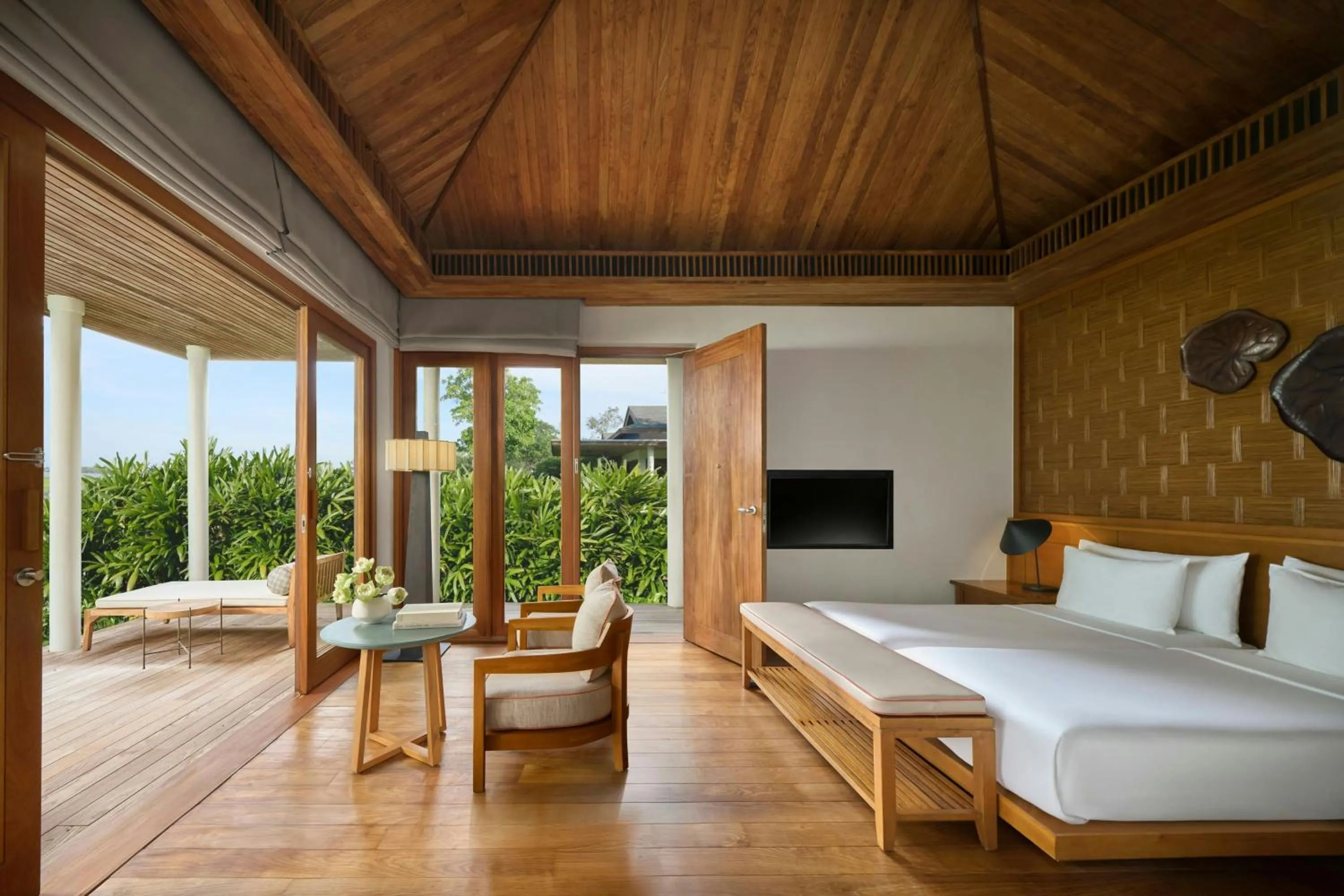 Photo of the whole room, Bed in Legacy Mekong, Can Tho, Autograph Collection