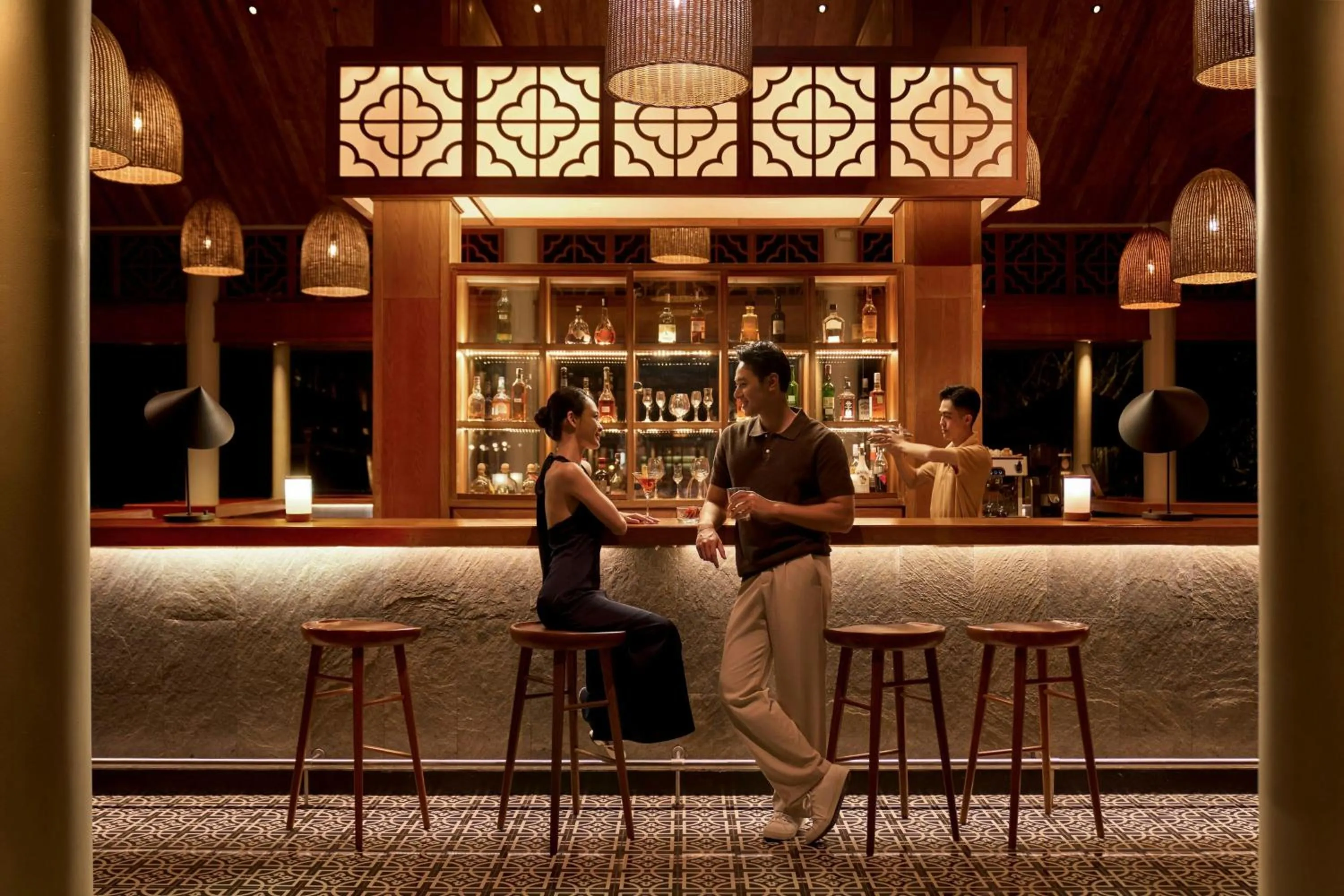 Swimming pool in Legacy Mekong, Can Tho, Autograph Collection