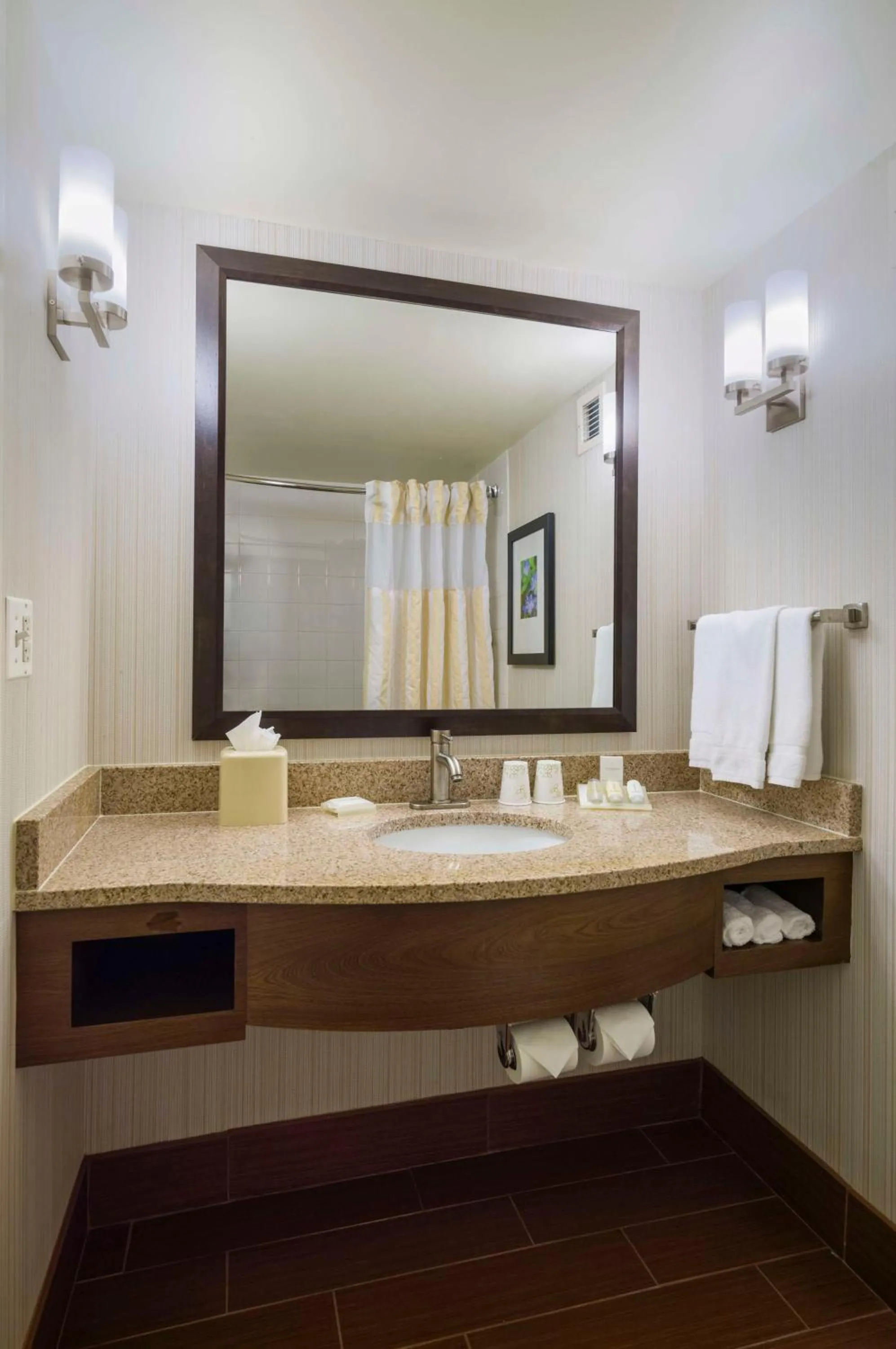 Bathroom in Hilton Garden Inn Edison/Raritan Center