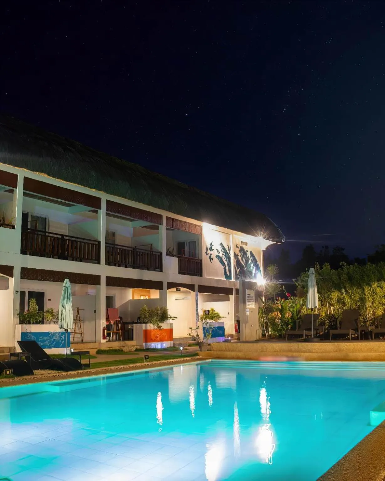 Swimming pool in Amihan Resort