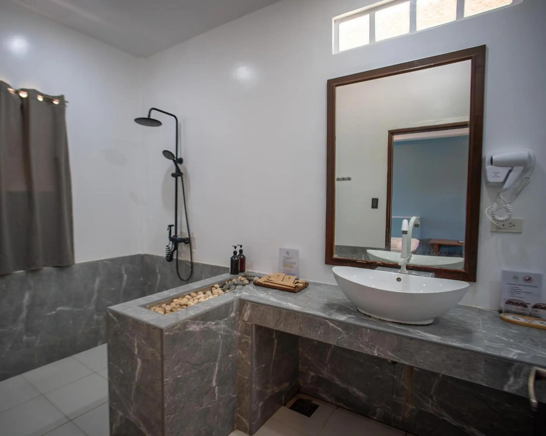 Shower in Amihan Resort