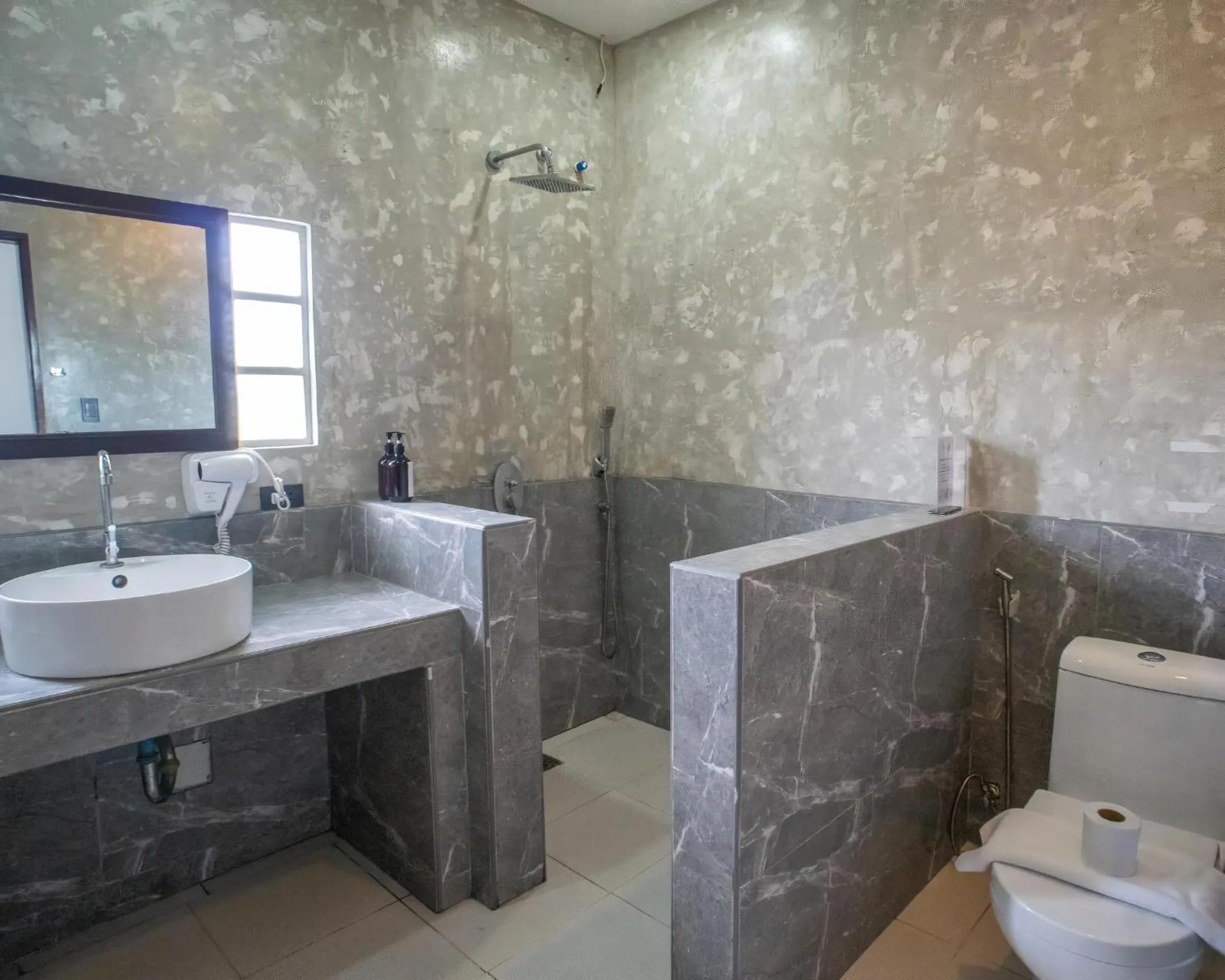 Shower in Amihan Resort