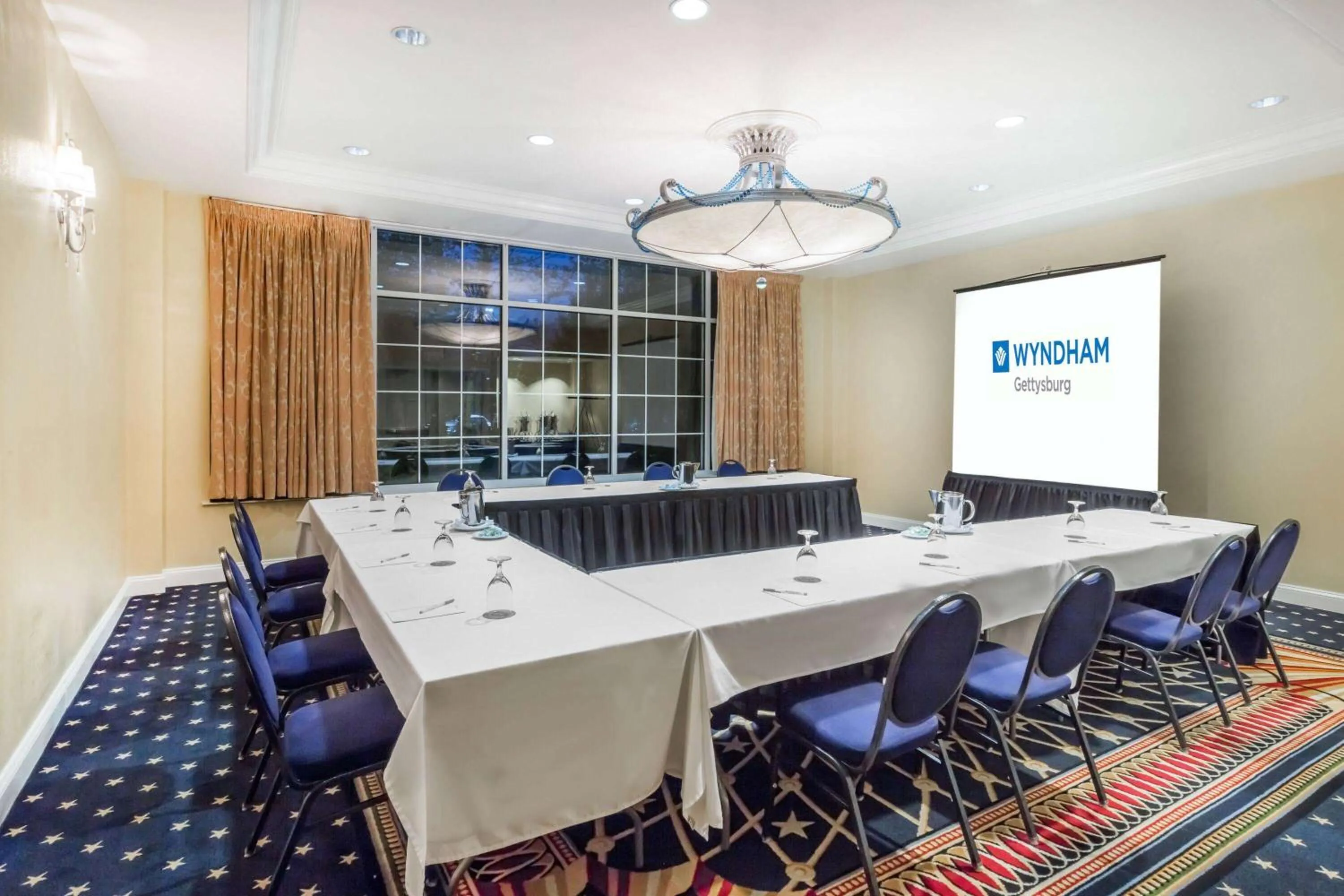 Meeting/conference room in Wyndham Gettysburg Hotel & Conference Center