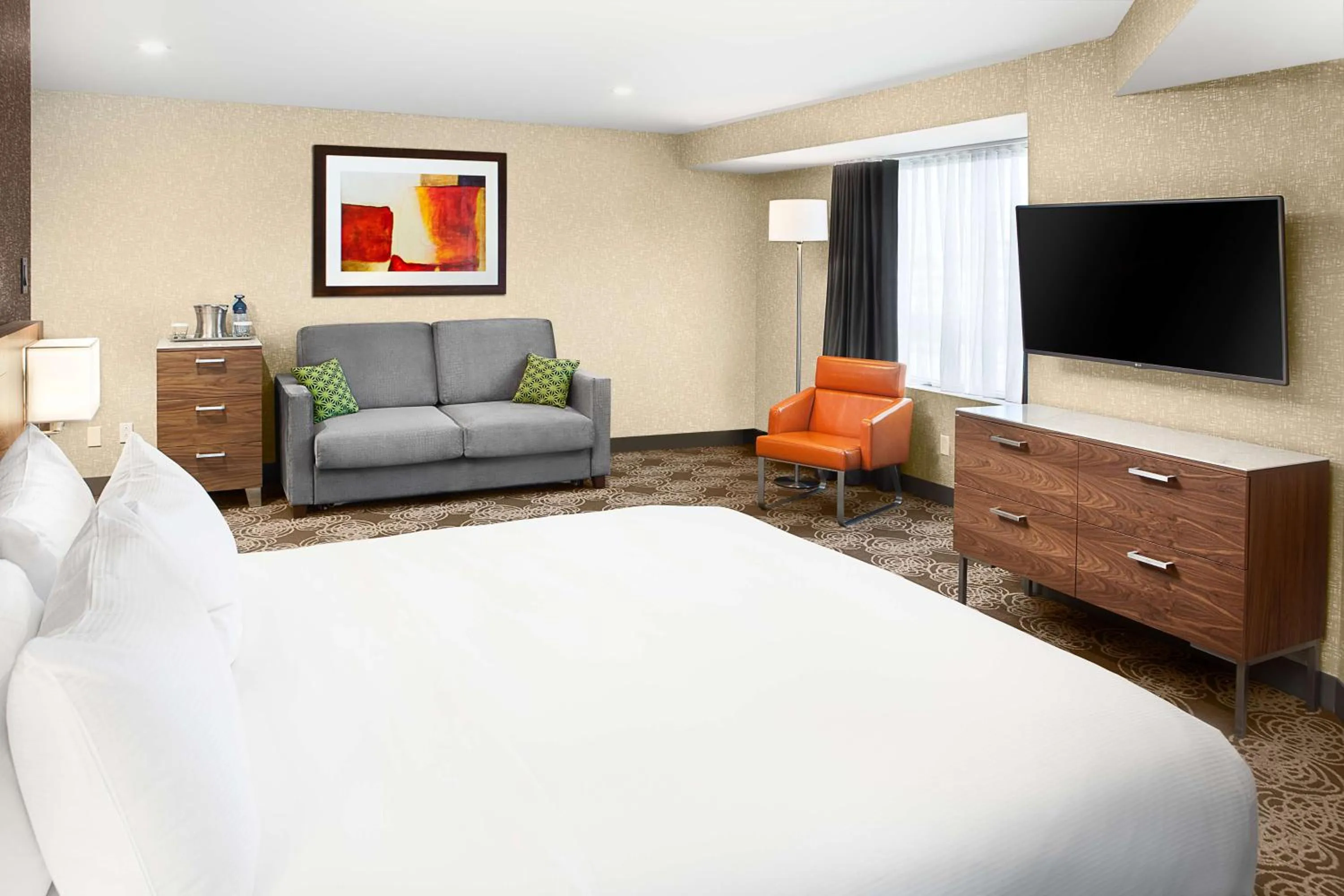 Bed in Hilton Montreal/Laval