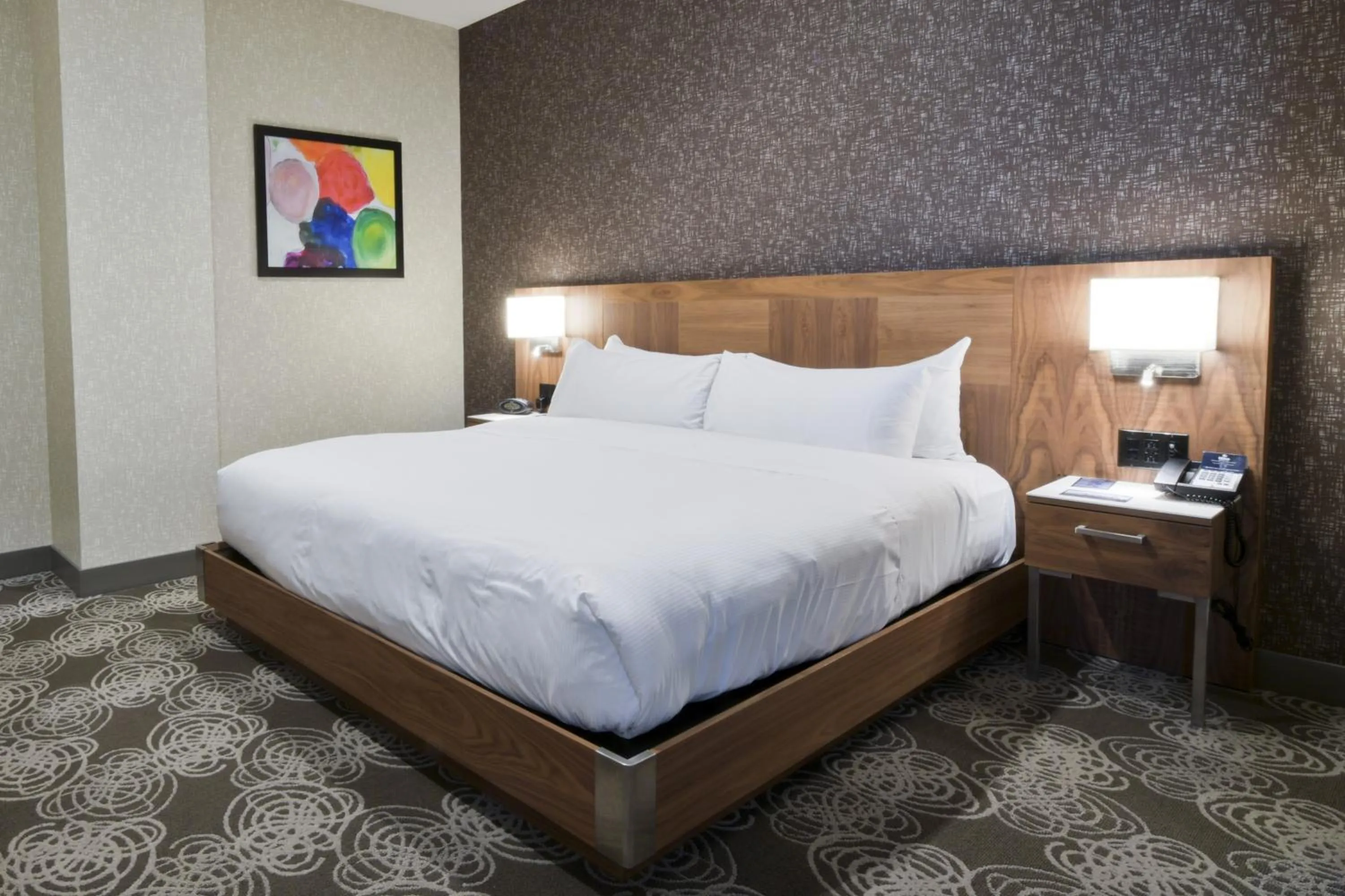 Bed in Hilton Montreal/Laval