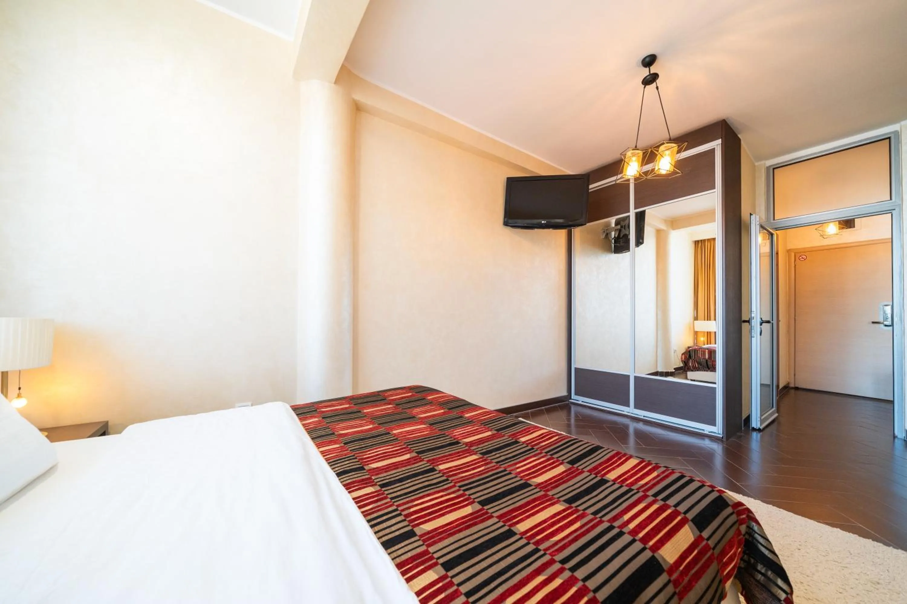 Bed in Hotel Alexandar Lux