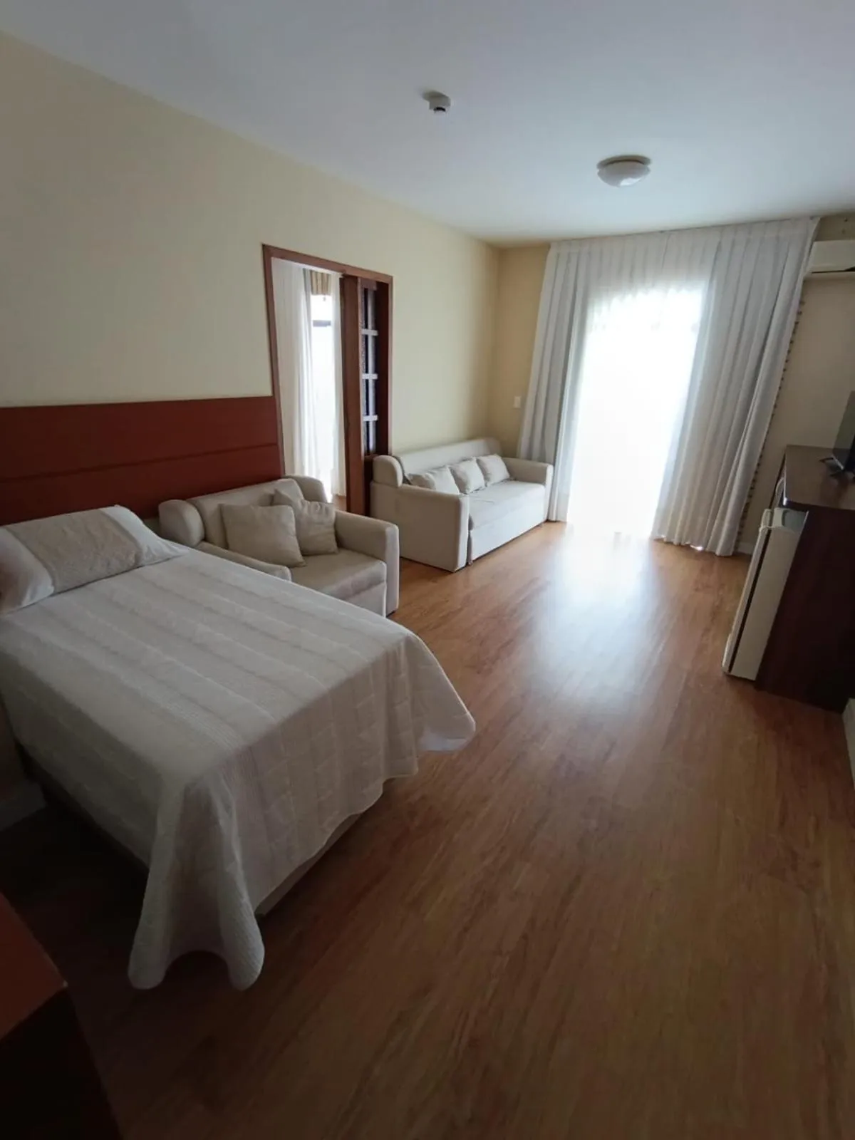 Bed in Hotel Joao de Barro