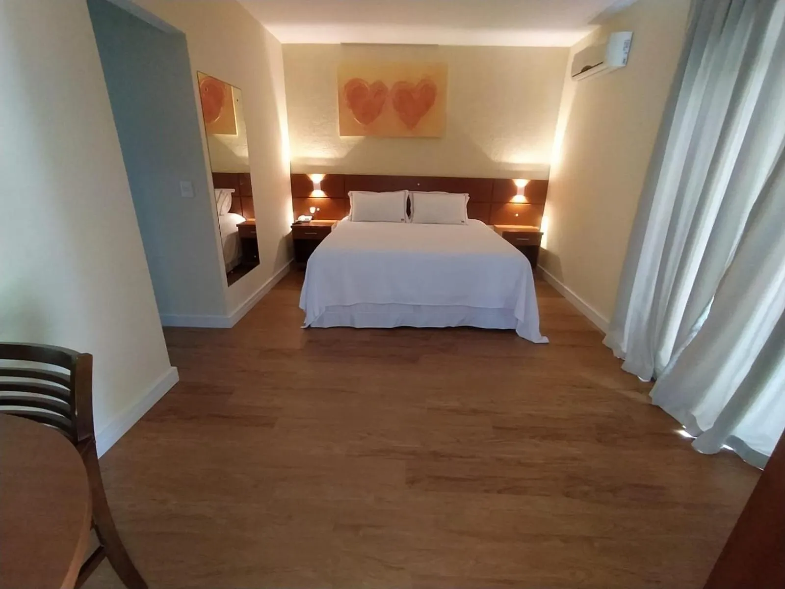 Bed in Hotel Joao de Barro