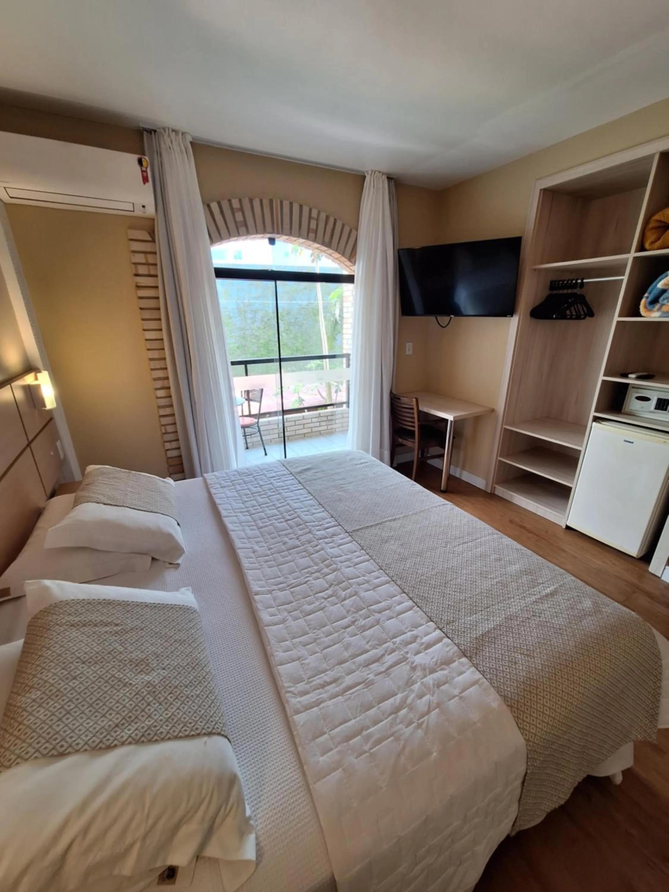 Bed in Hotel Joao de Barro