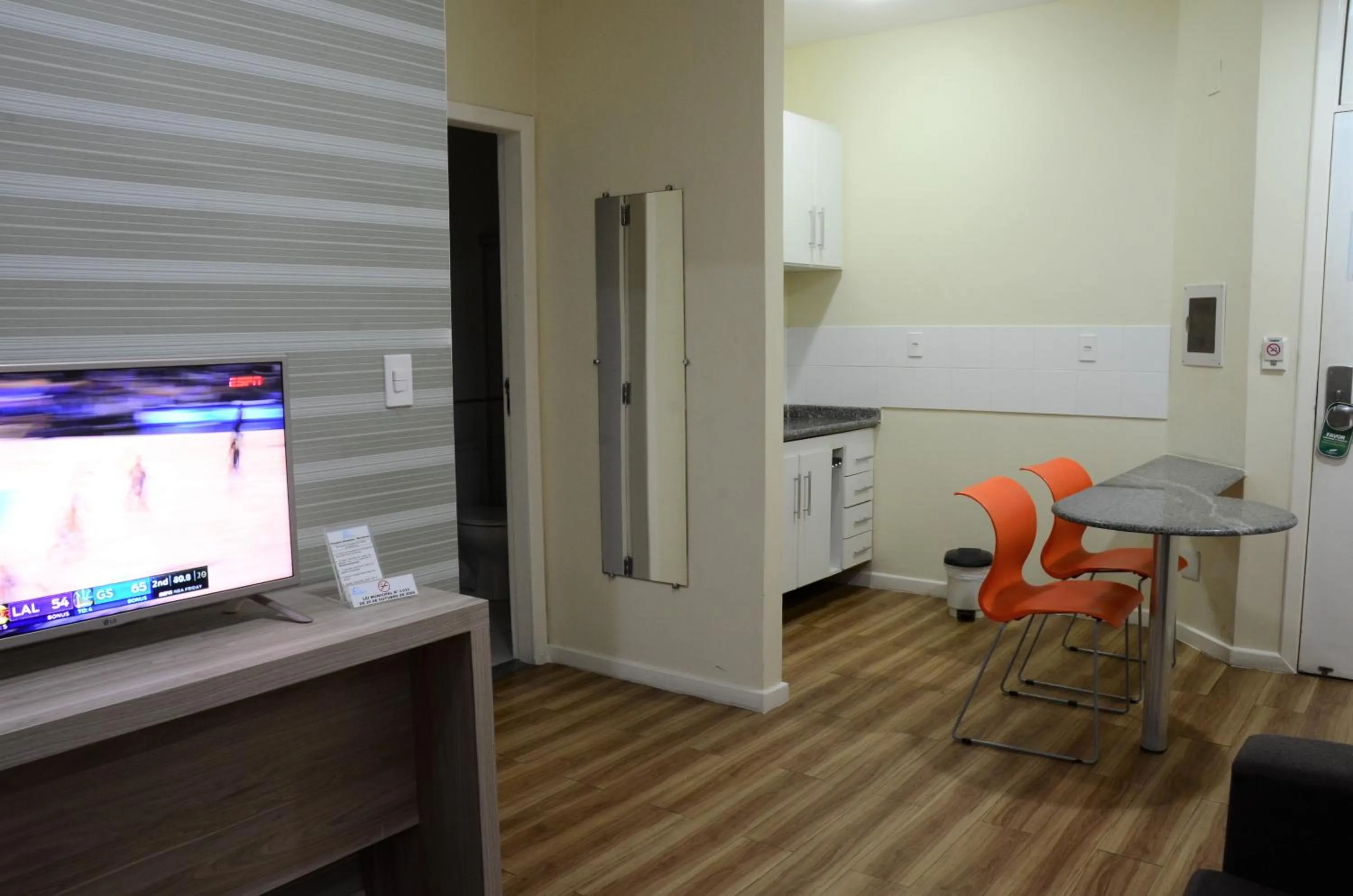 Kitchen or kitchenette in Classe Apart Hotel