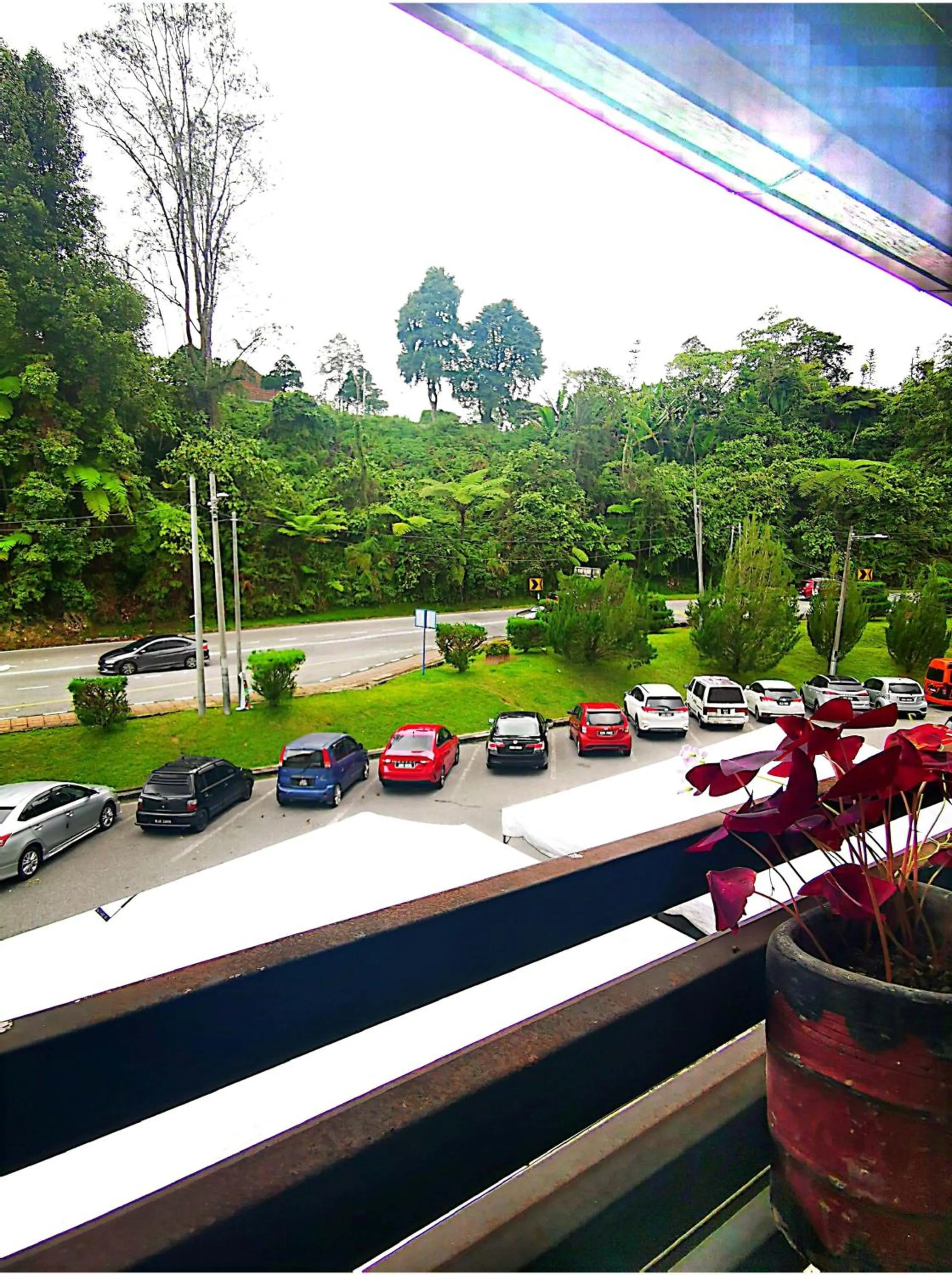 Balcony/Terrace in Sleepbox Hotel