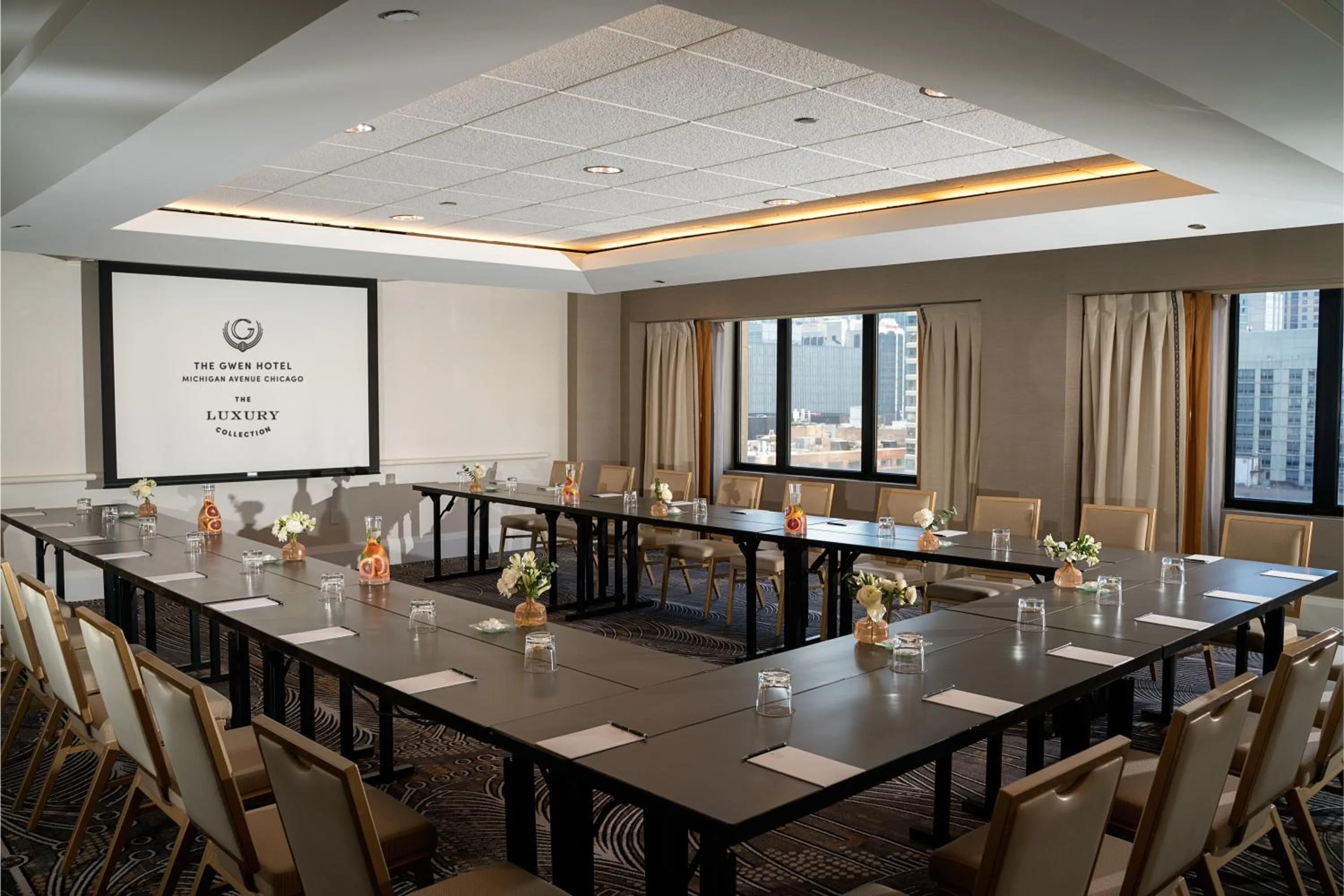 Meeting/conference room in The Gwen, a Luxury Collection Hotel, Michigan Avenue Chicago