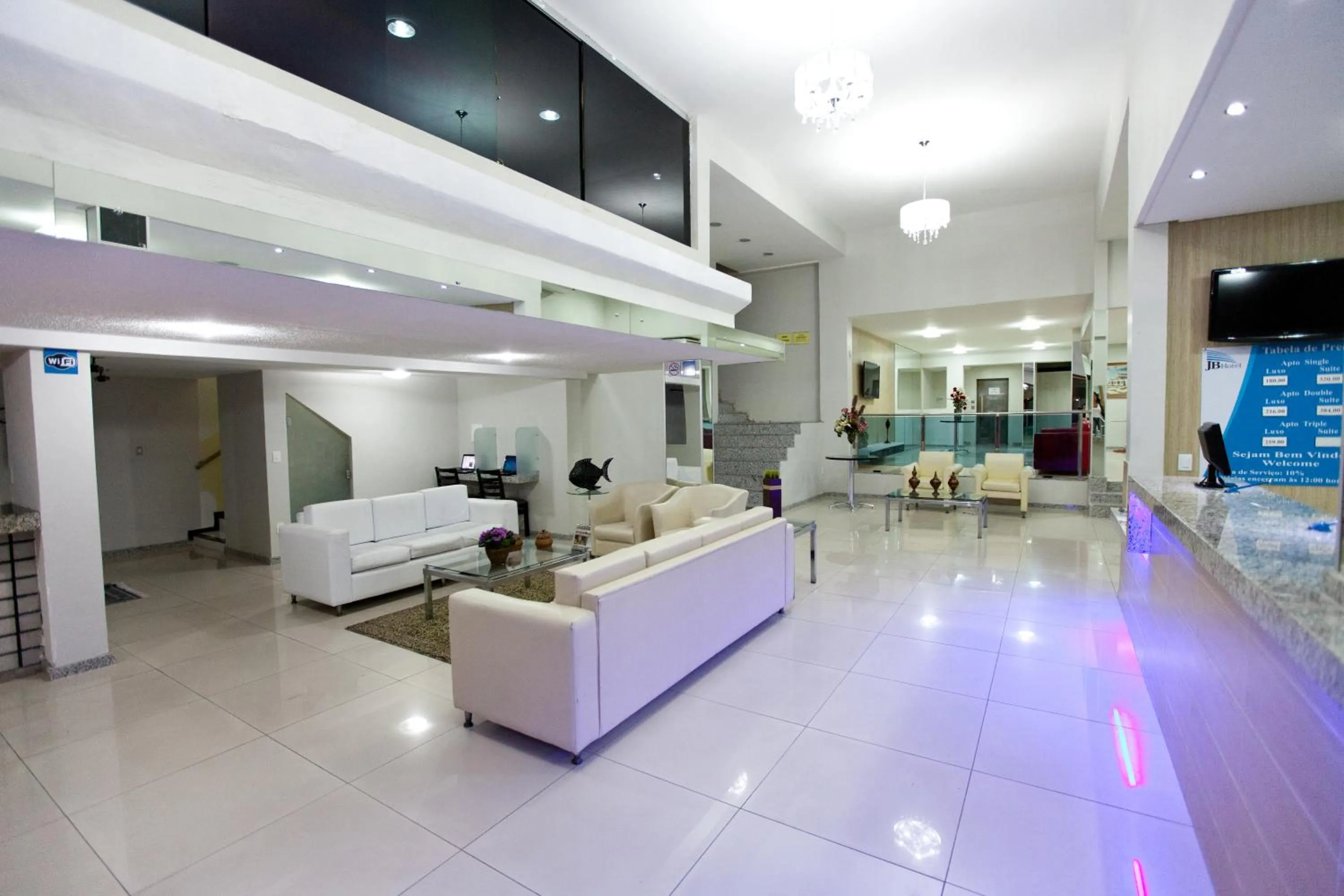 Lobby or reception in JB Hotel