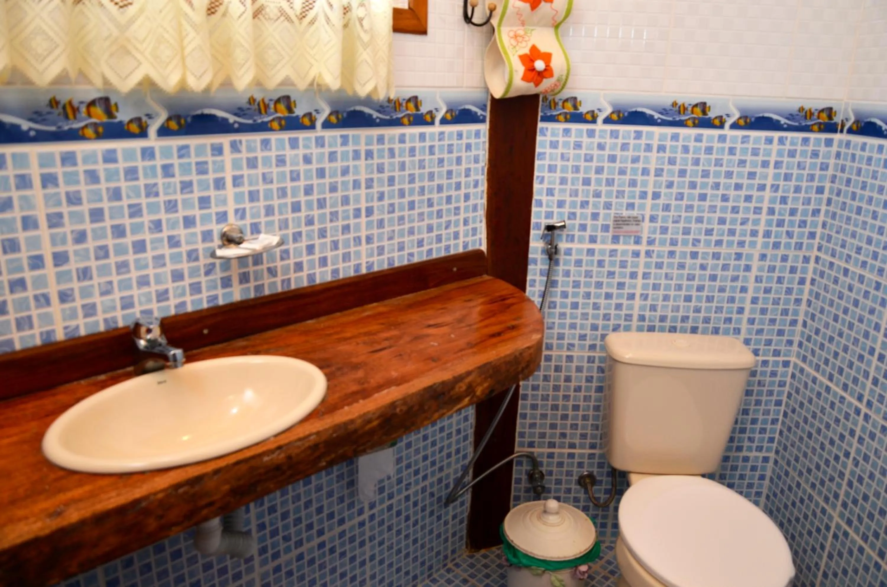 Bathroom in Pousada do Mirante