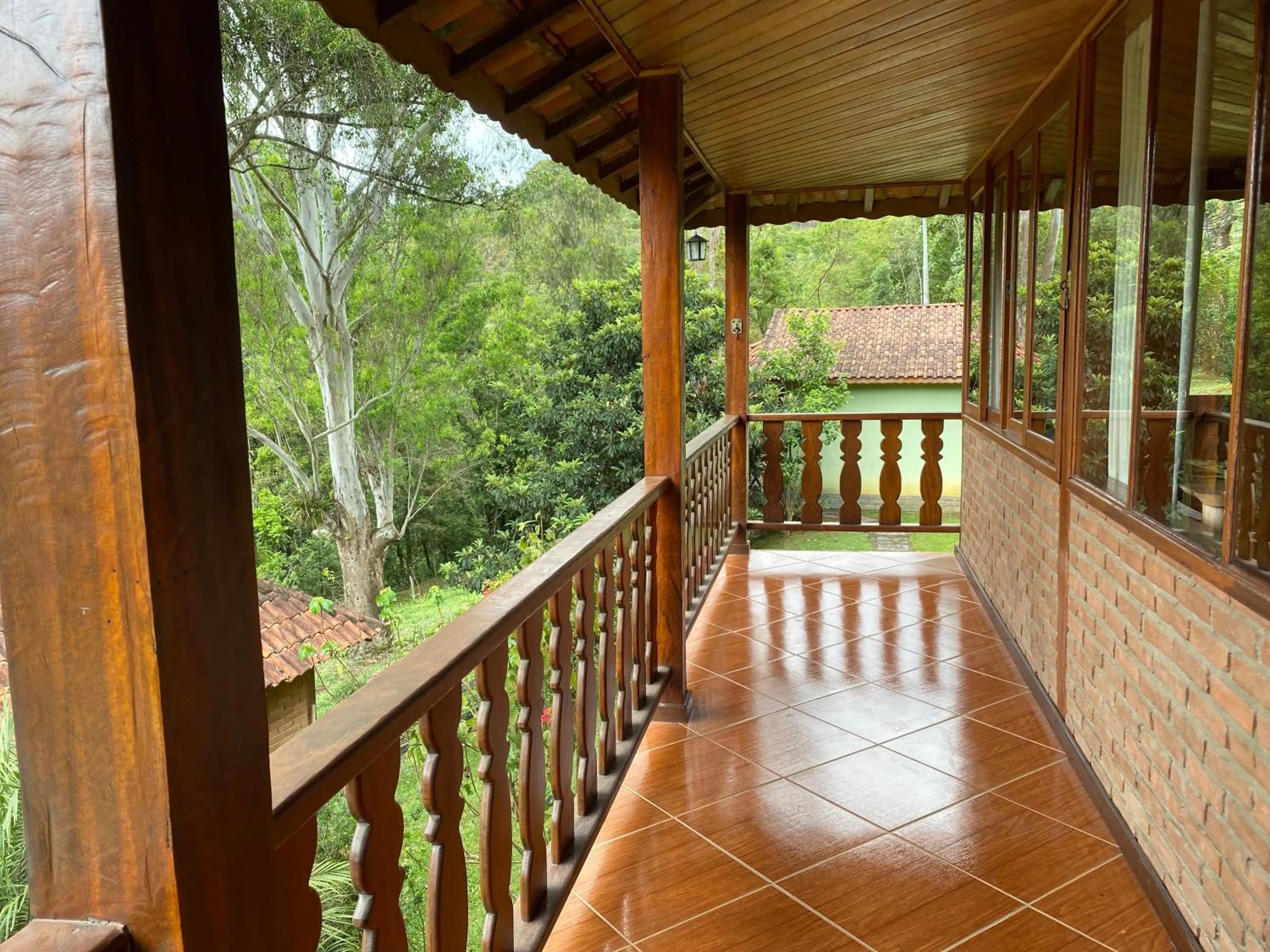 Balcony/Terrace in Pousada do Mirante