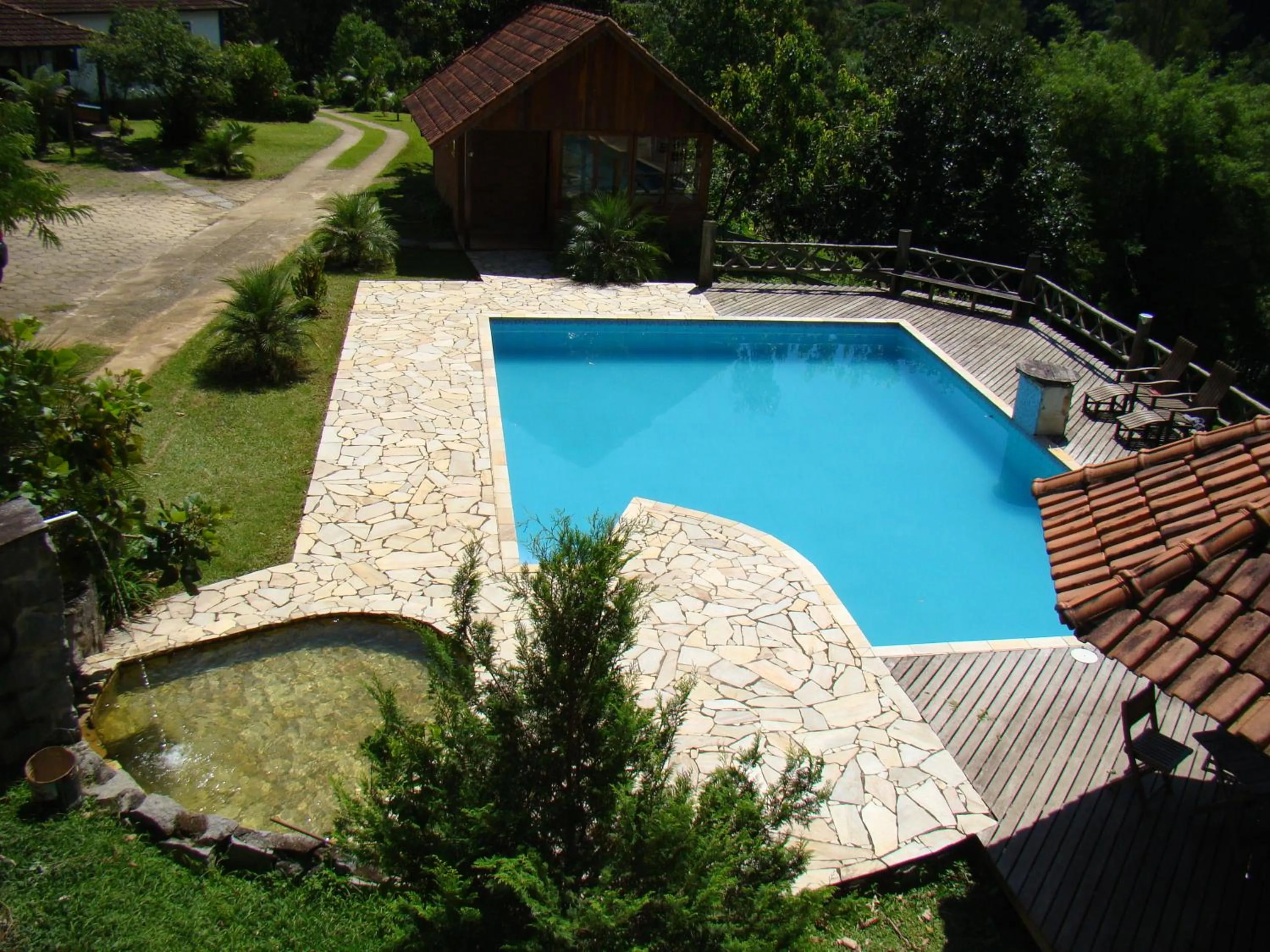 Garden in Pousada do Mirante