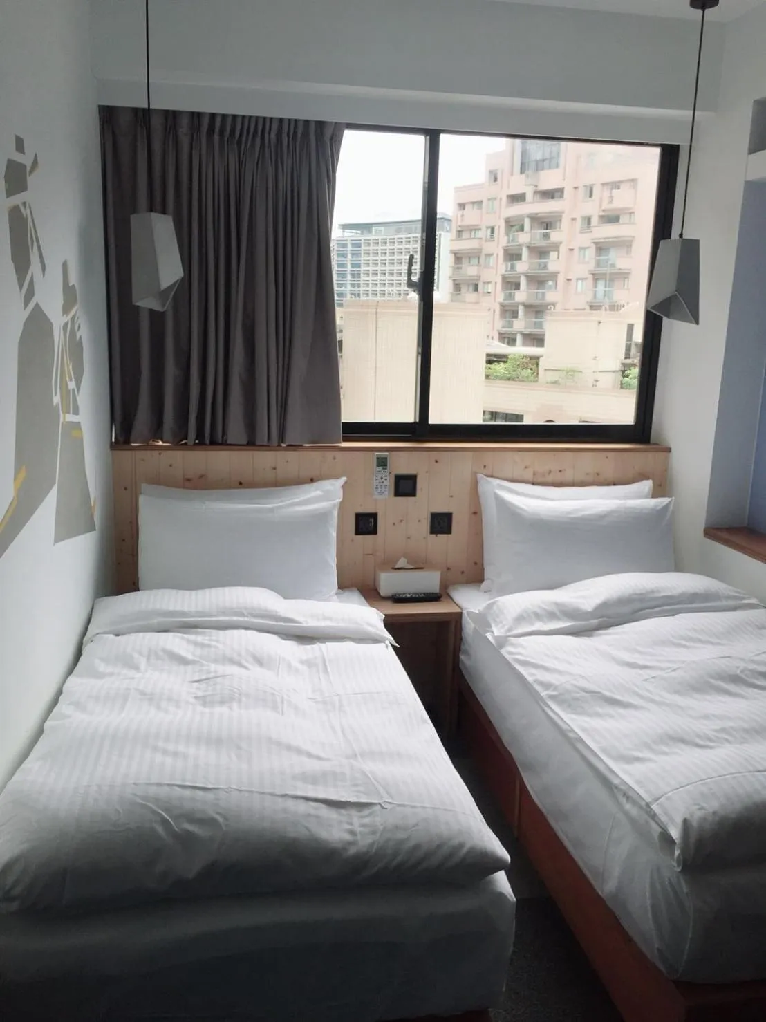 Bed in Just Inn Xin Yi 正旅館 信義