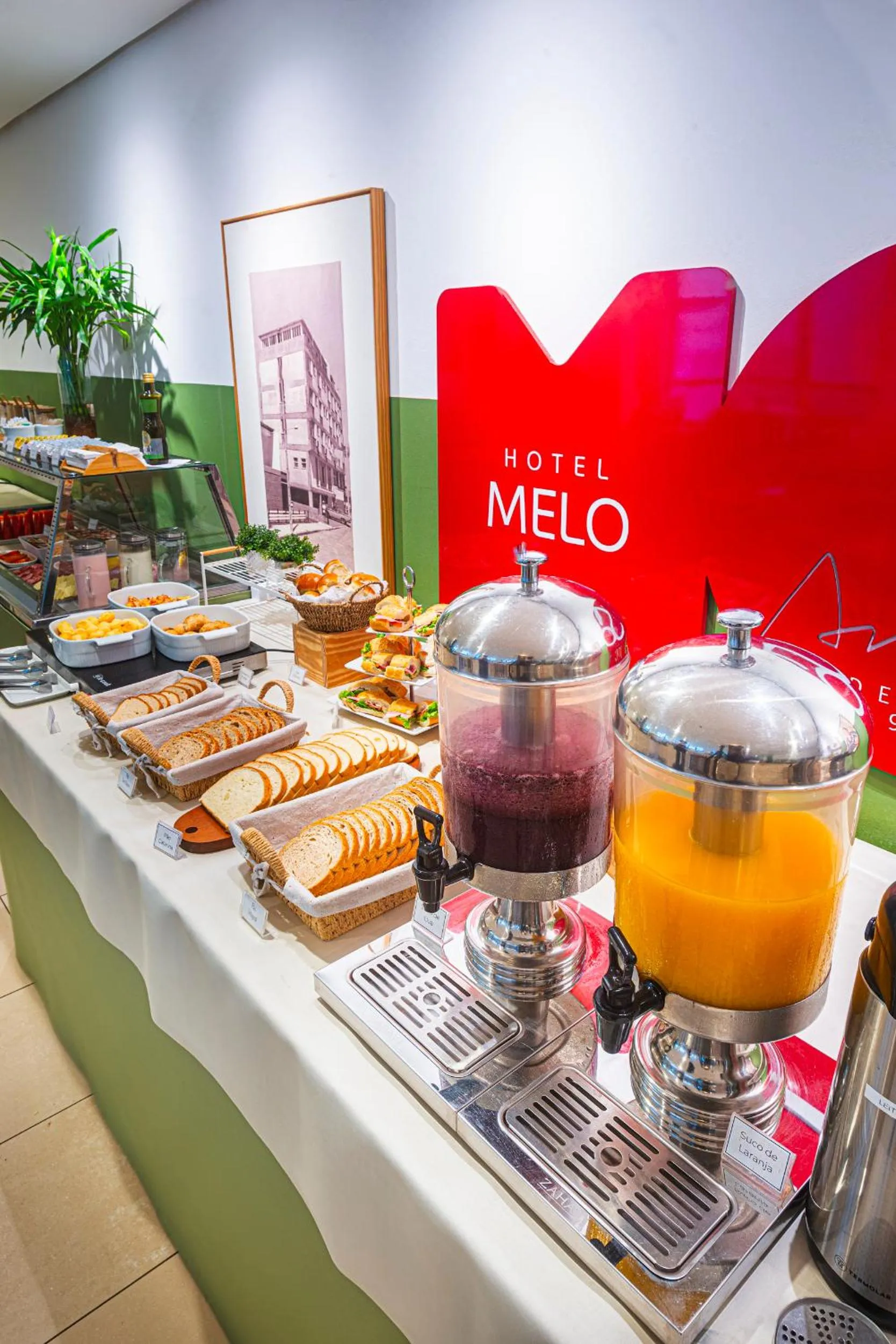 Breakfast in Hotel Melo