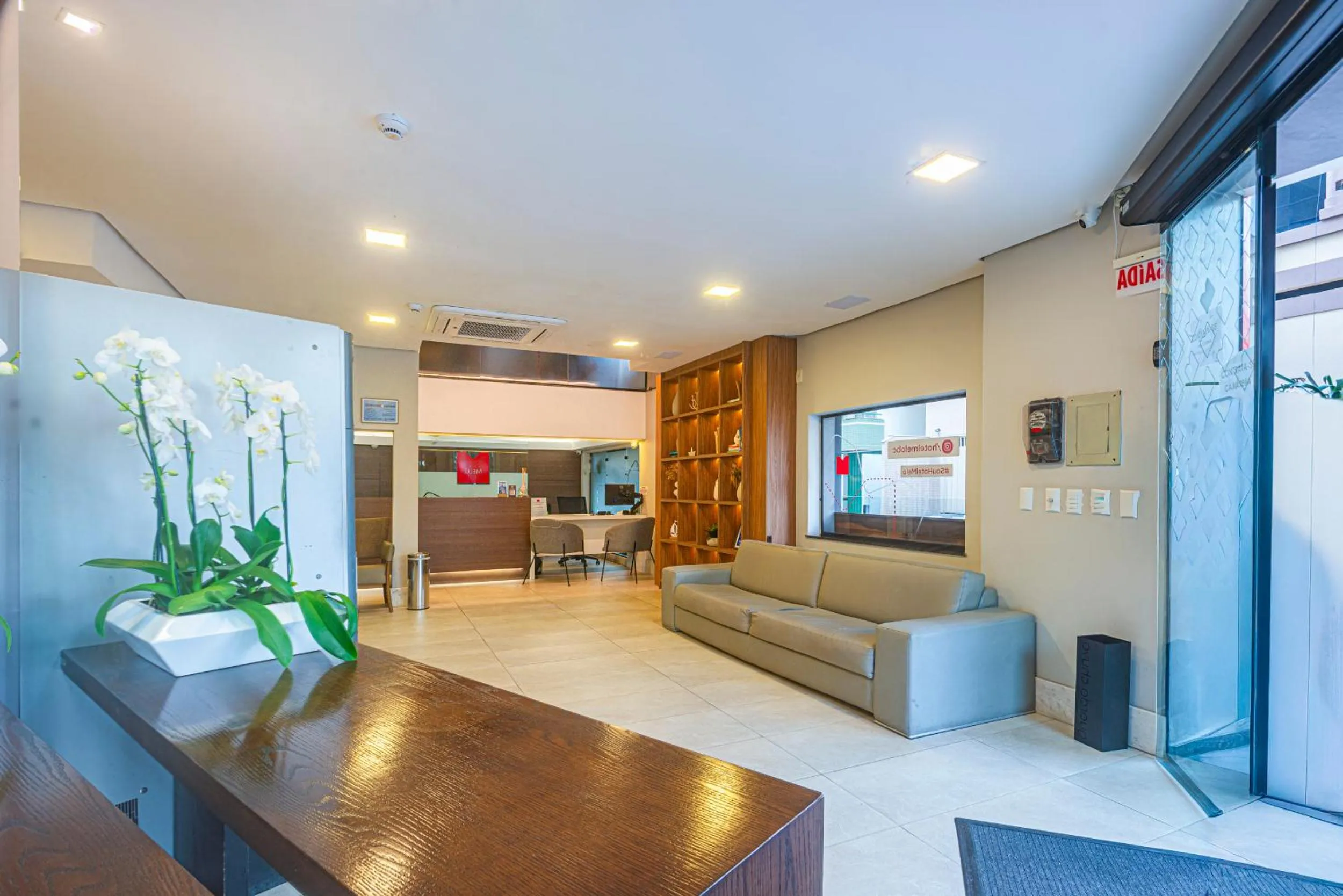 Lobby or reception in Hotel Melo