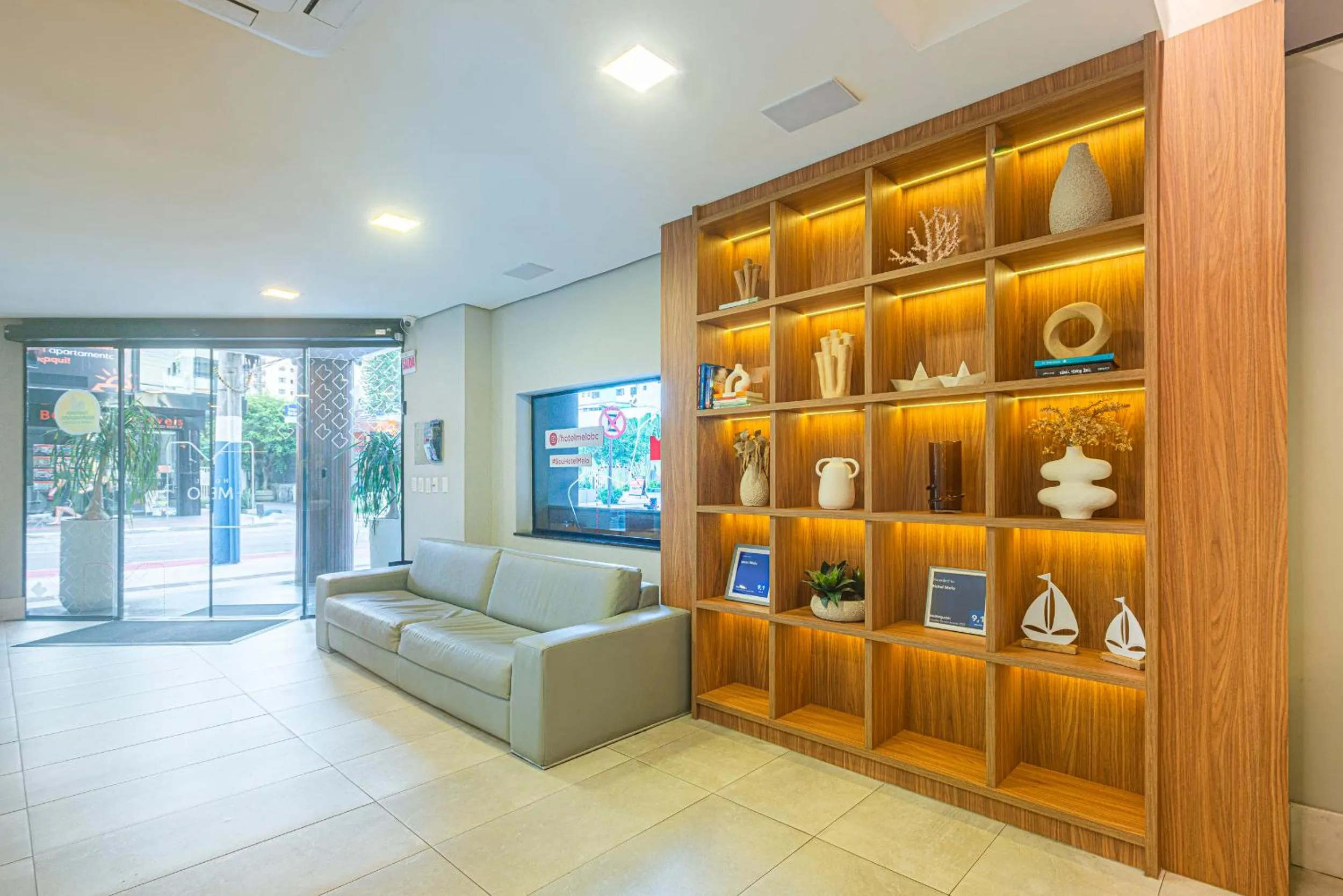 Lobby or reception in Hotel Melo