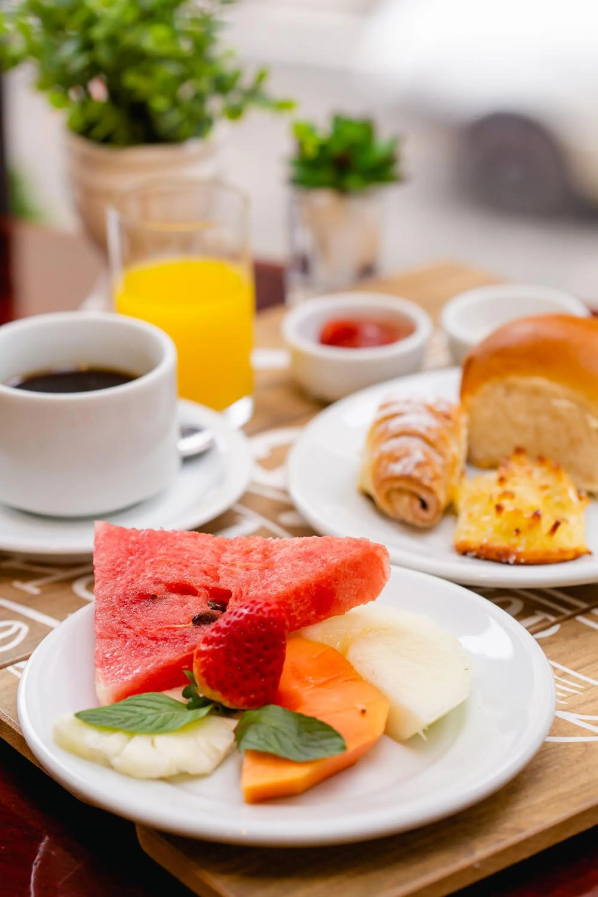 Food and drinks in Hotel Melo