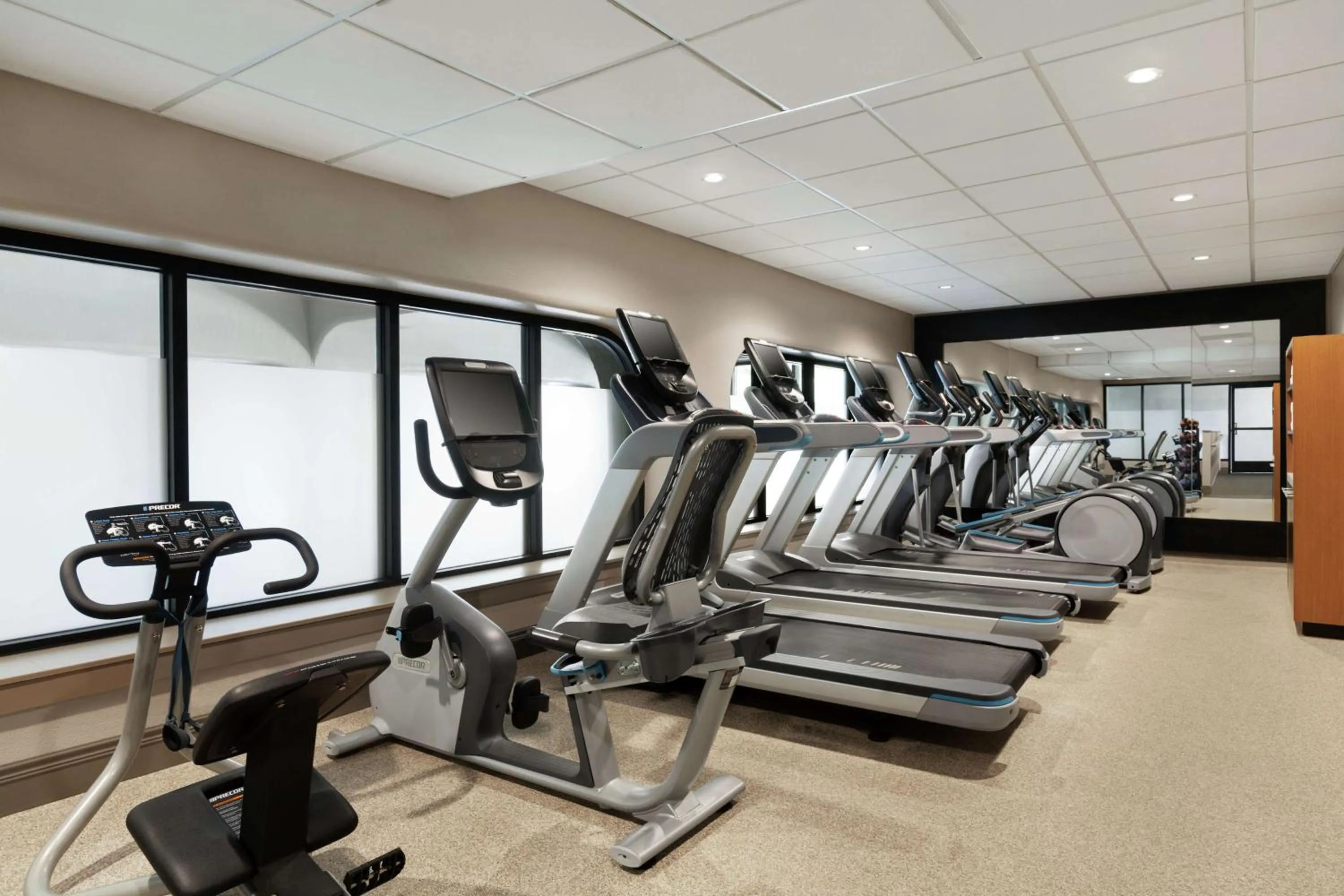 Fitness centre/facilities in Embassy Suites by Hilton Arcadia-Pasadena Area