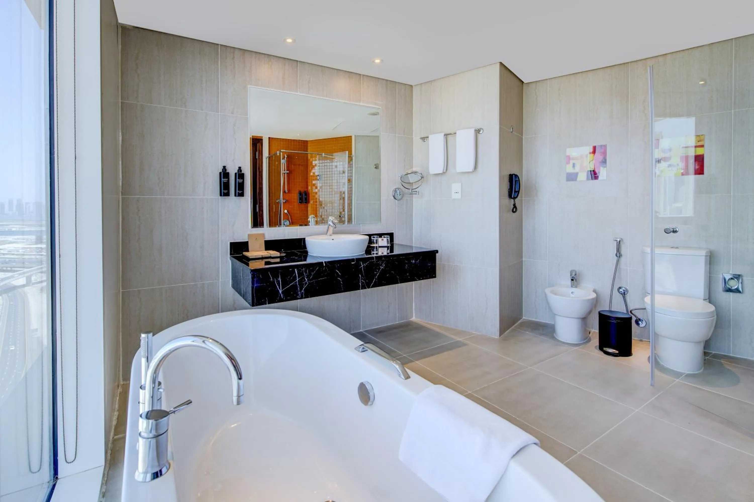 Toilet in Millennium Central Downtown - Dubai