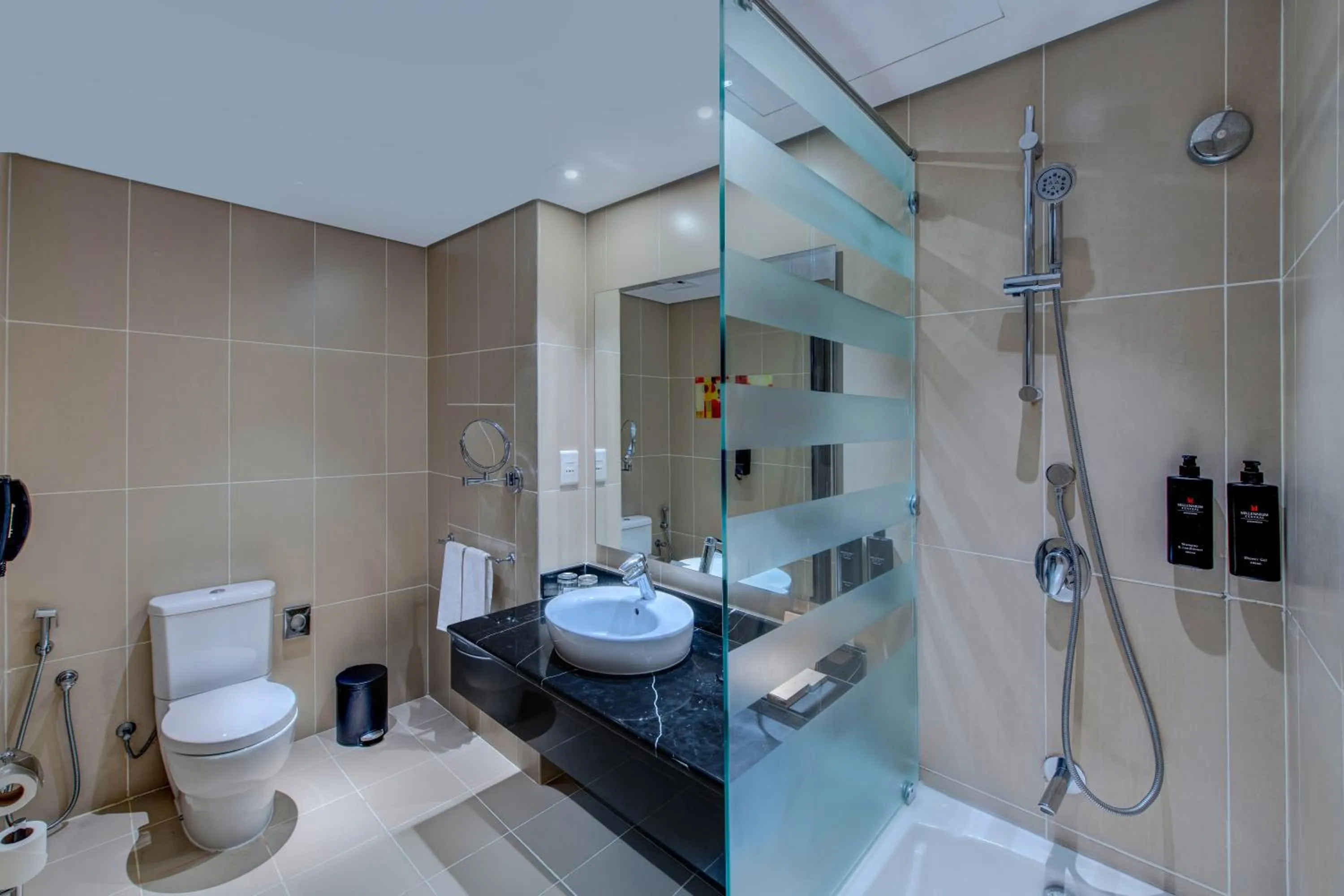 Toilet in Millennium Central Downtown - Dubai