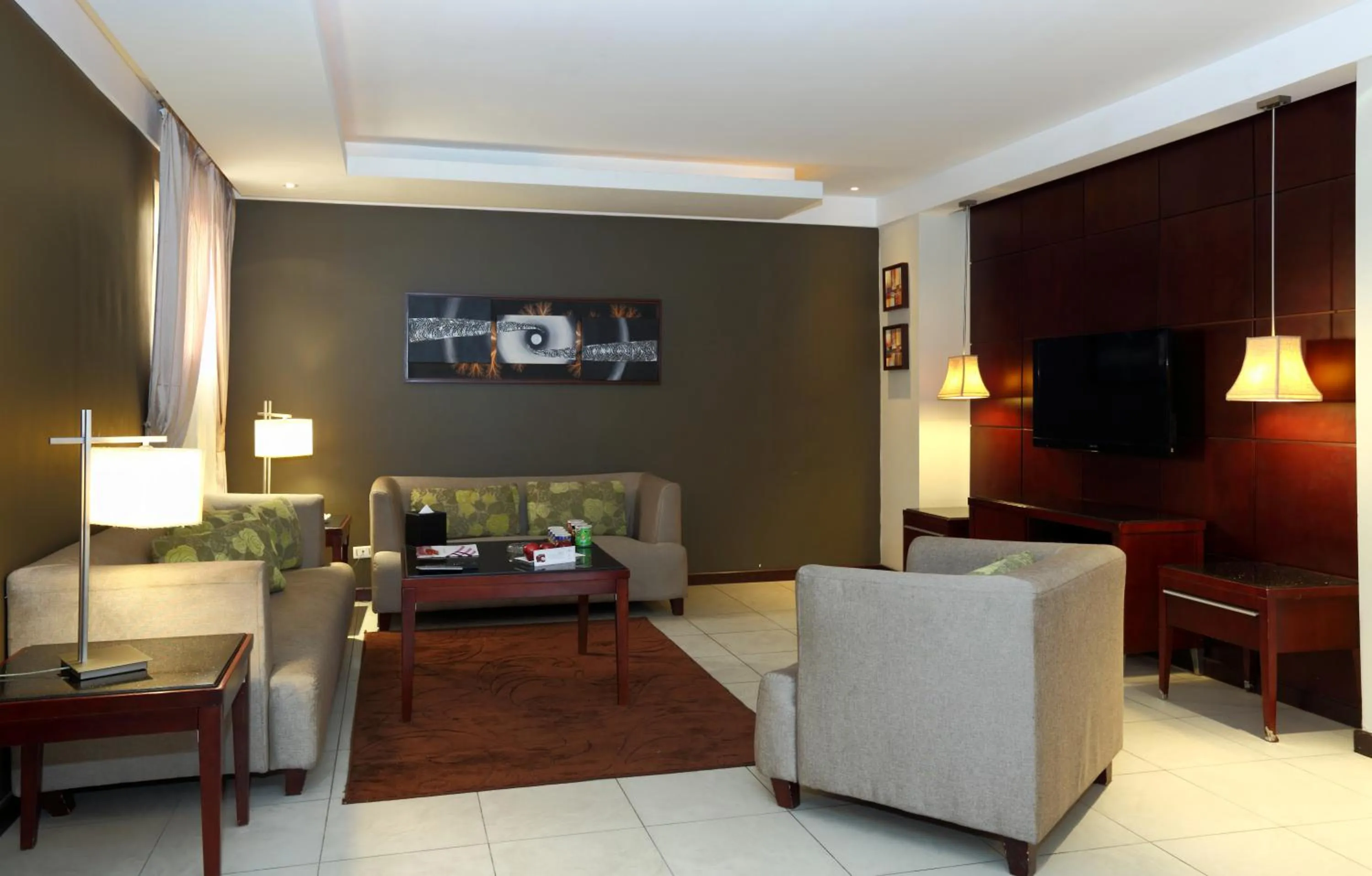 Living room in Boudl Gardenia Resort