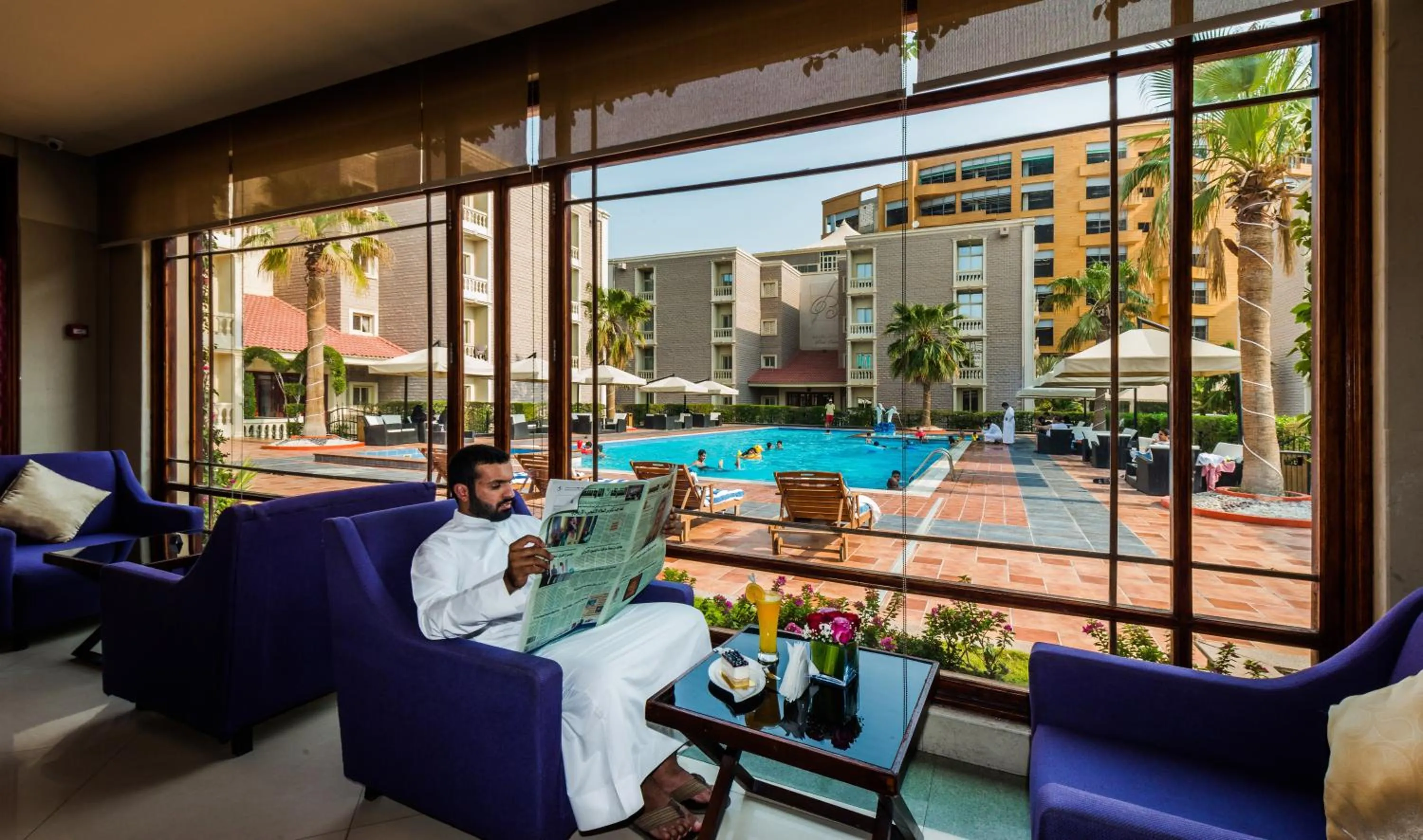 People in Boudl Gardenia Resort