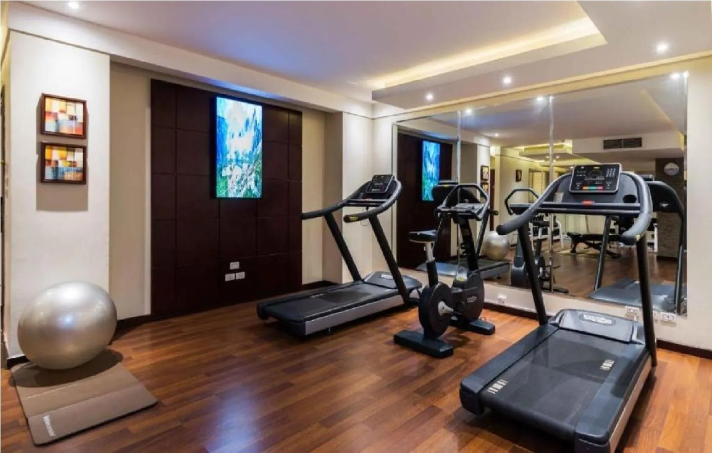 Fitness centre/facilities in Boudl Gardenia Resort