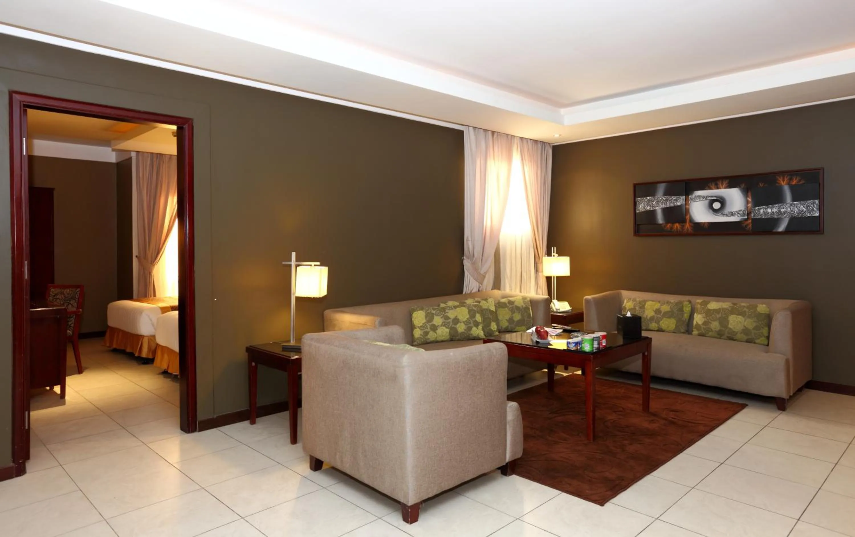 Living room in Boudl Gardenia Resort