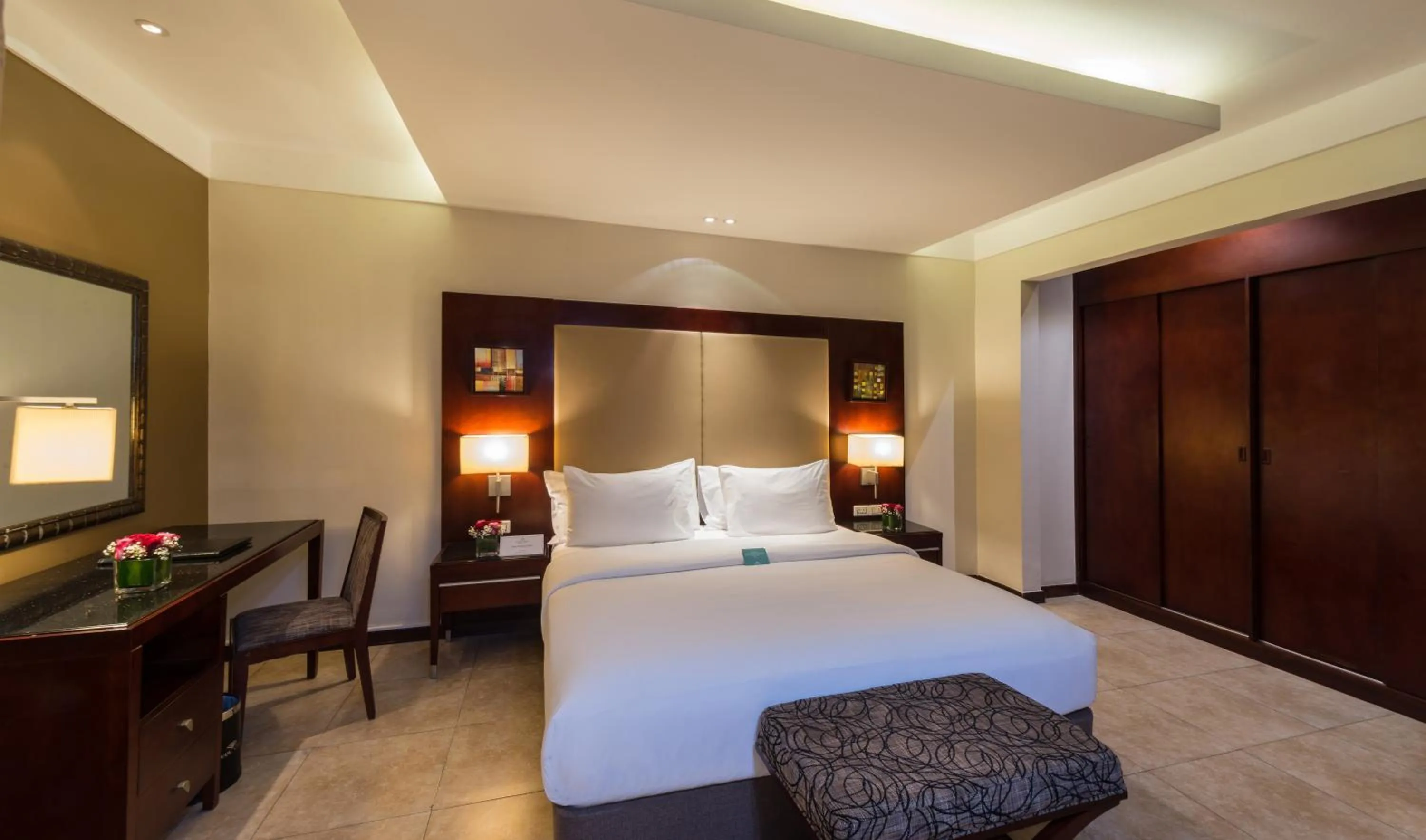 Bed in Boudl Gardenia Resort