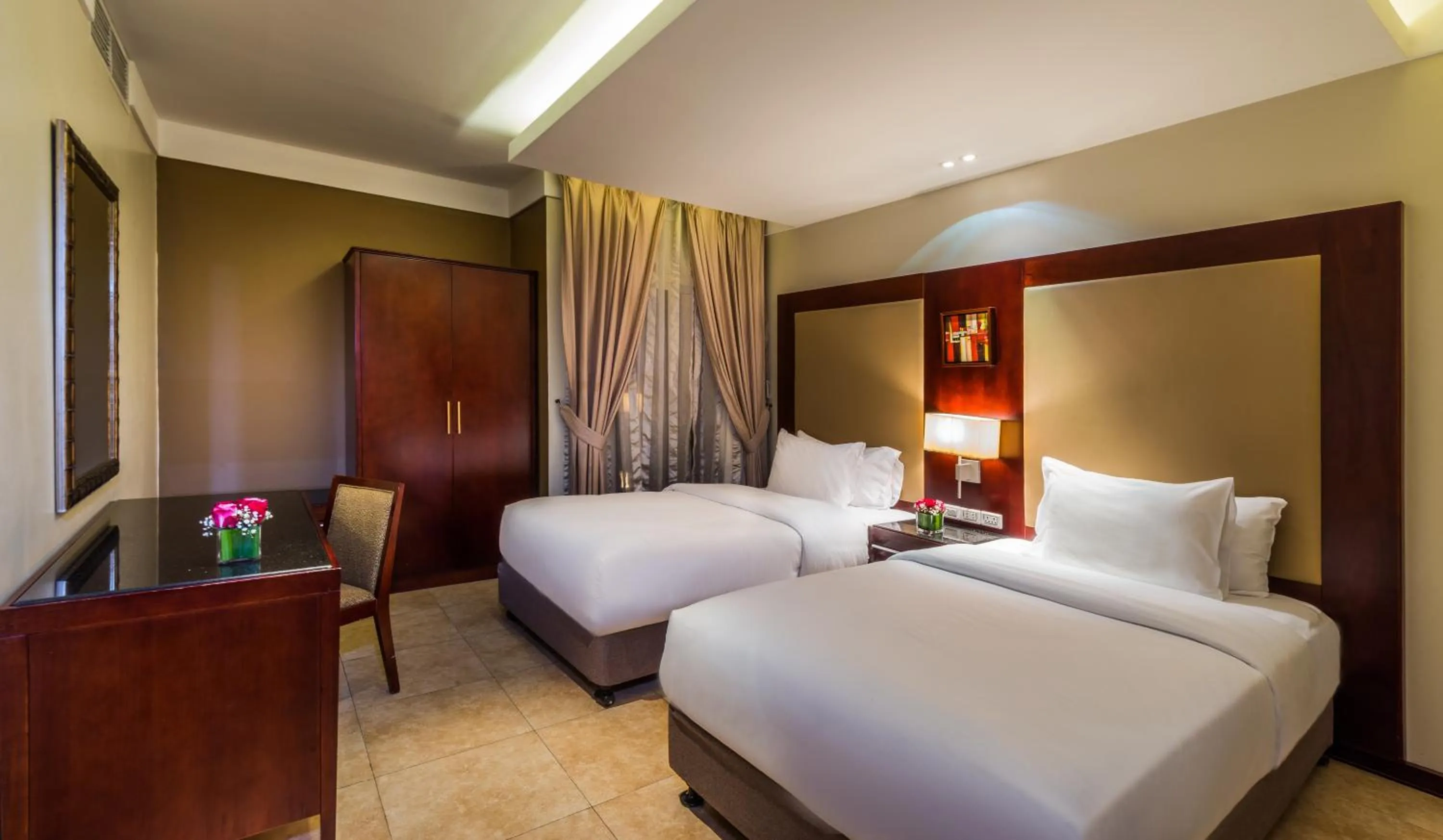 Bed in Boudl Gardenia Resort