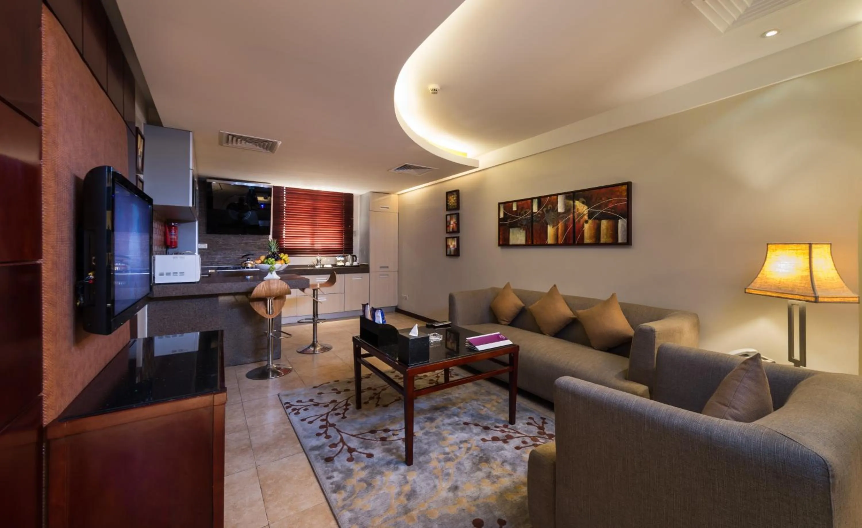 Living room in Boudl Gardenia Resort