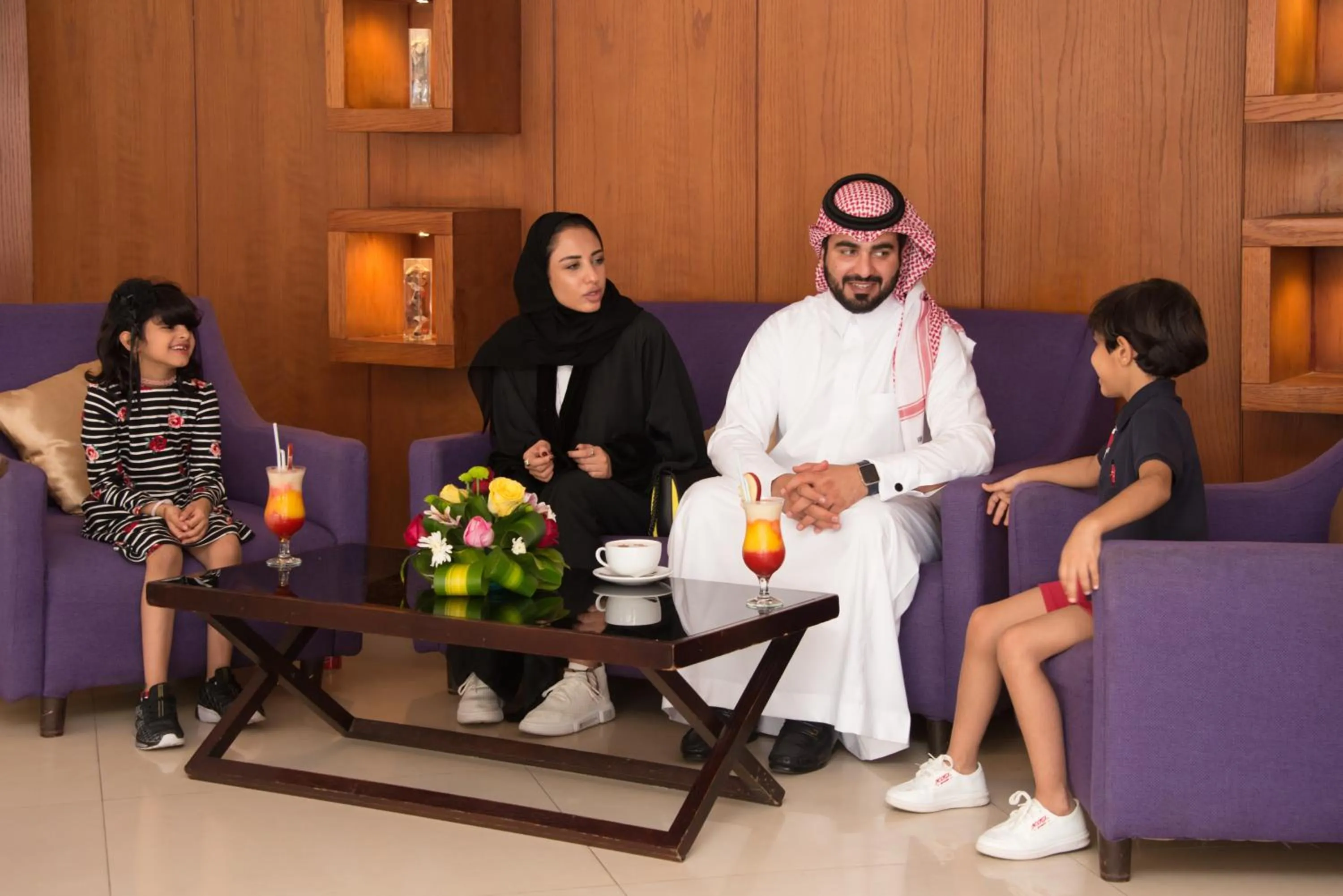 People in Boudl Gardenia Resort